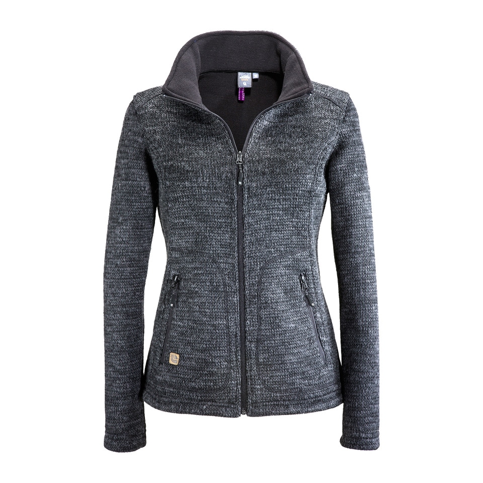 DEPROC Active Strickfleecejacke "WILLMORE III WOMEN" in edler Optik