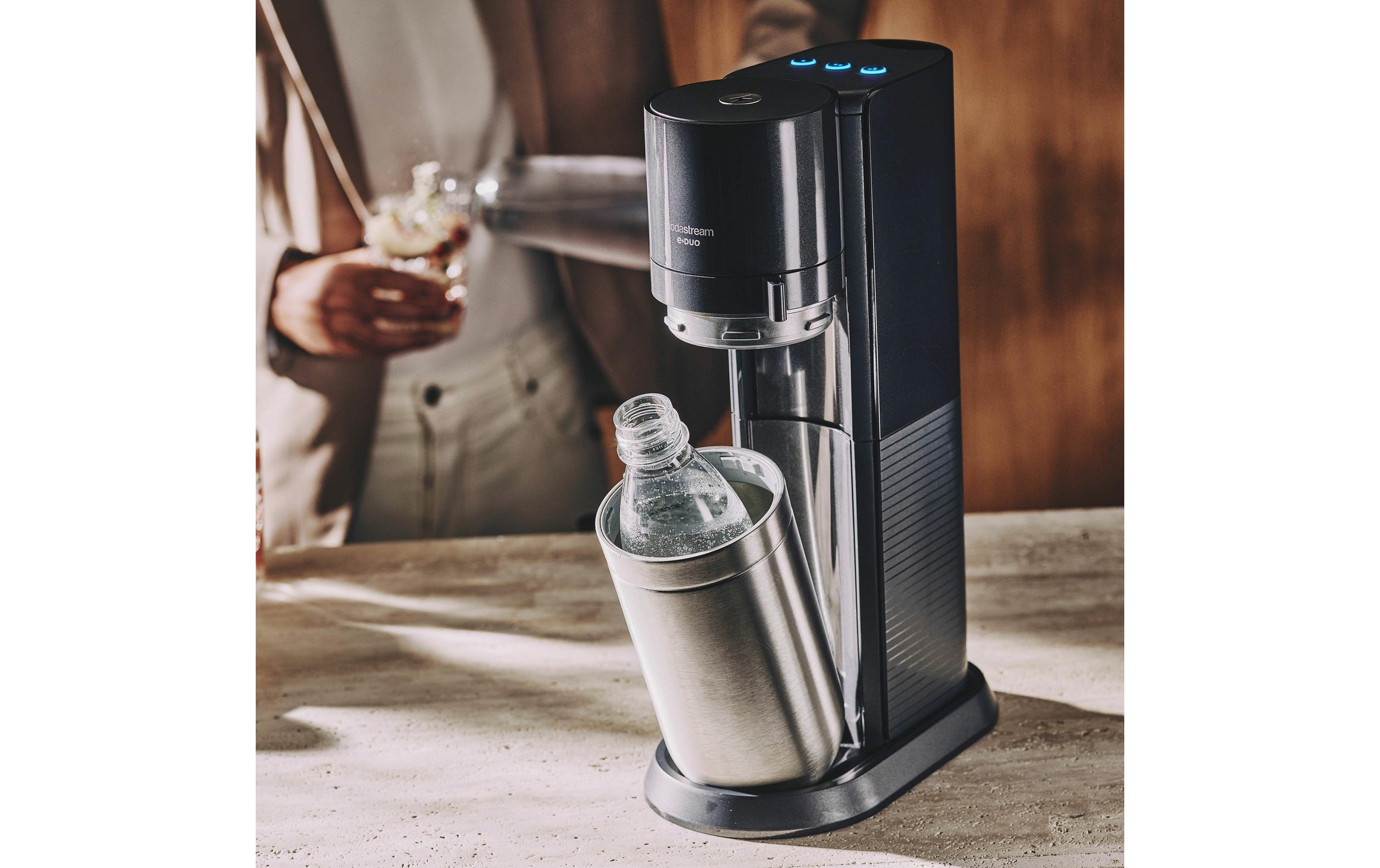 SodaStream Wassersprudler »E-DUO Schwarz«