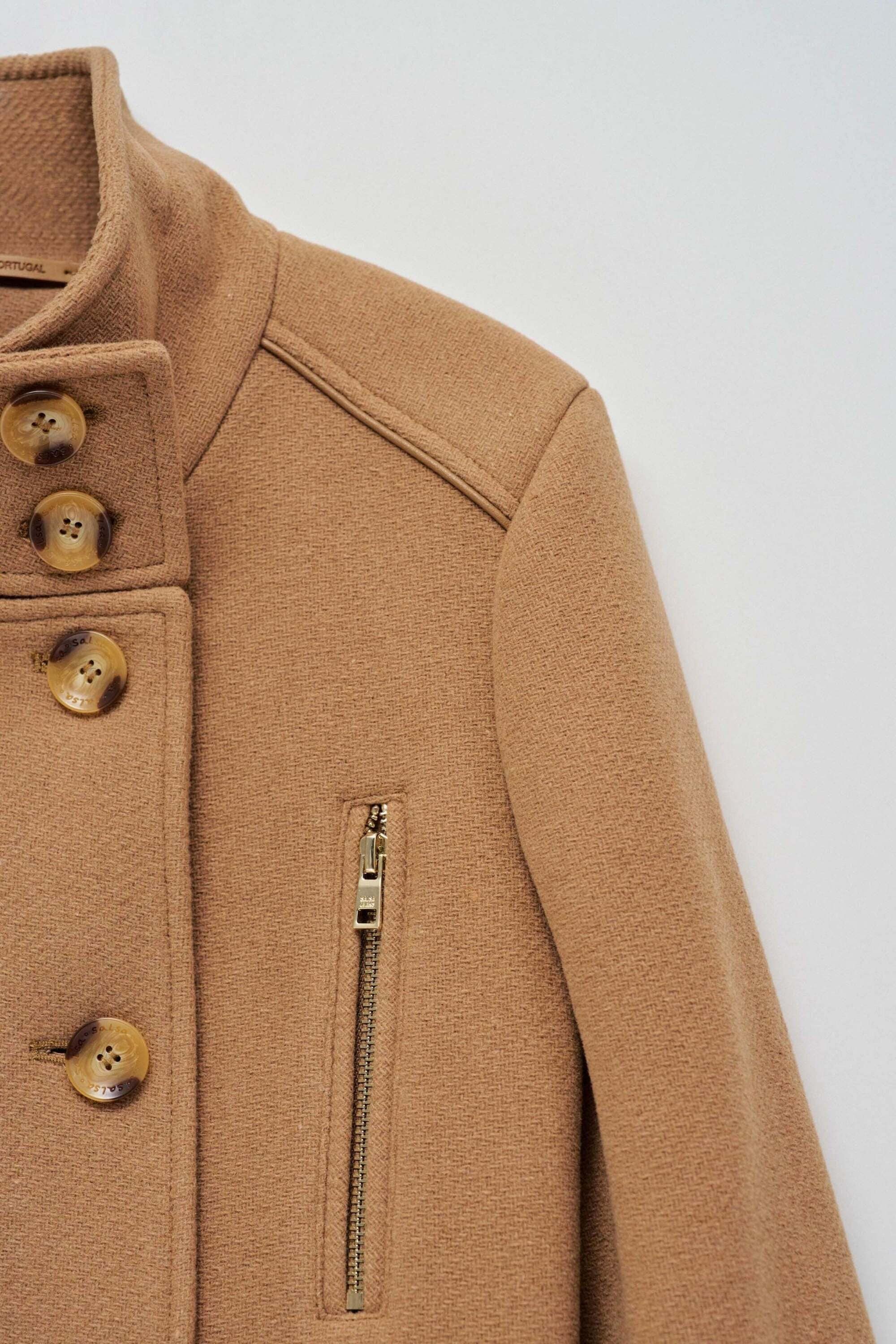 Salsa Kurzjacke »Salsa Jeans Jacken Grace Long Woollen Coat«
