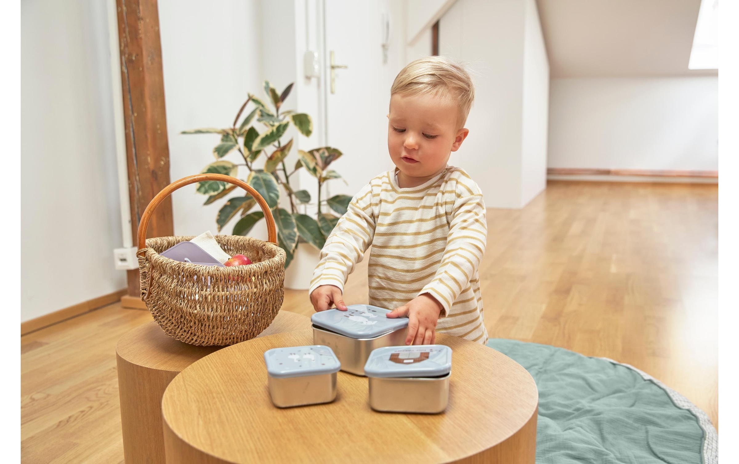 LÄSSIG Lunchbox »Snackboxen Set«, (1 tlg.)
