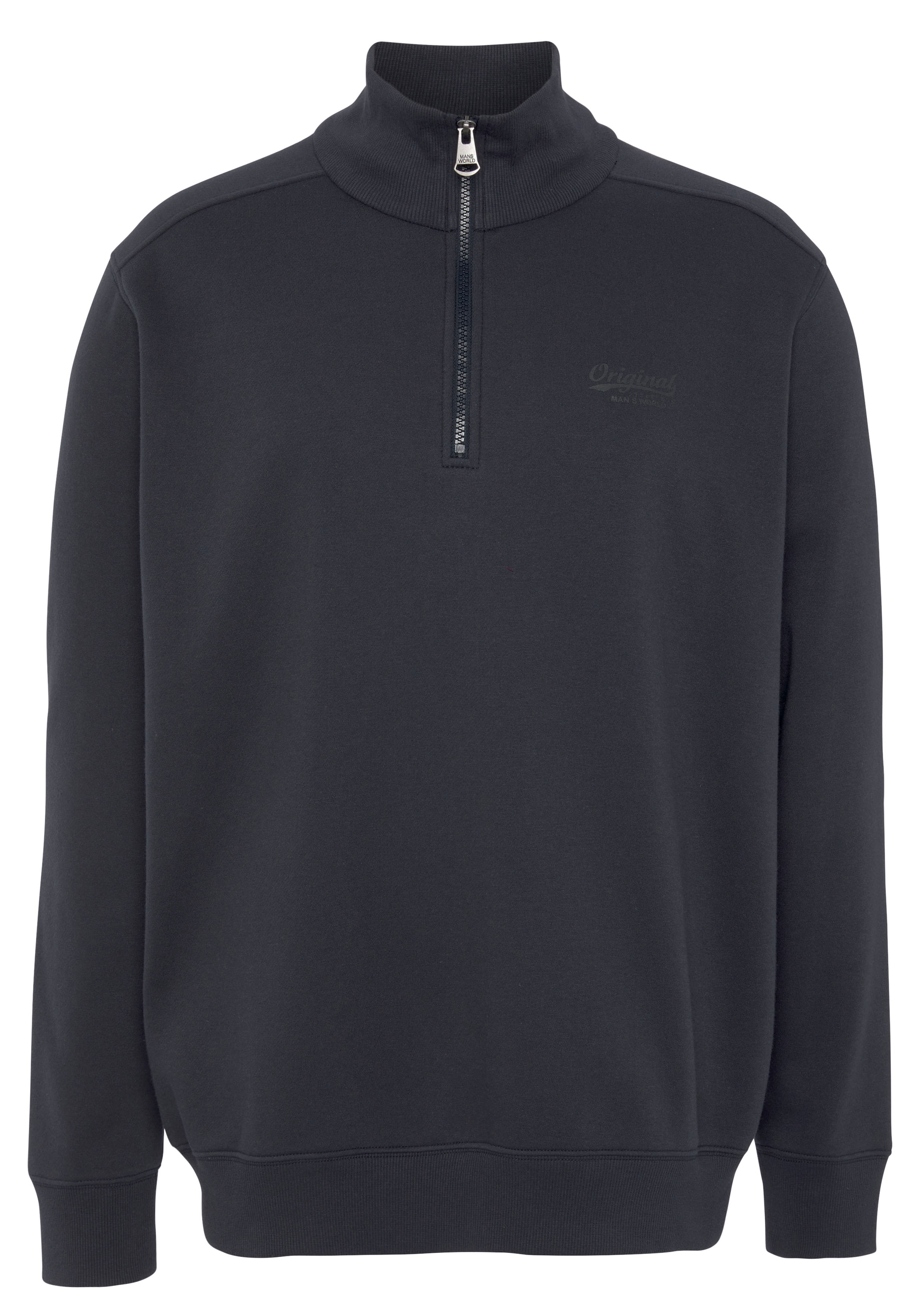 Man's World Sweatshirt, lange Ärmel, mit sportlichem Print