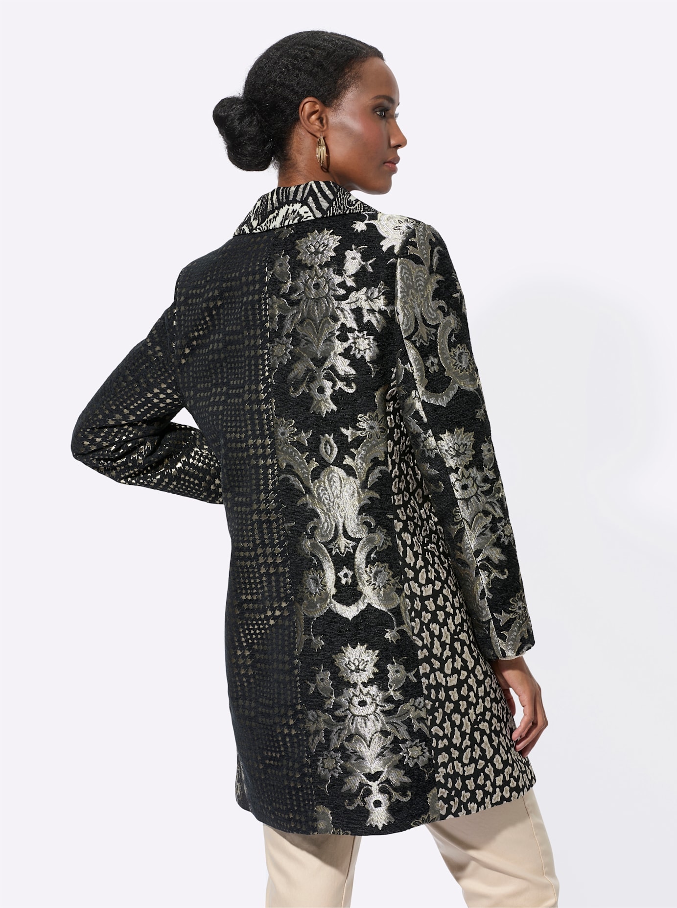 Mainpol Longblazer »Jacquard-Blazer«