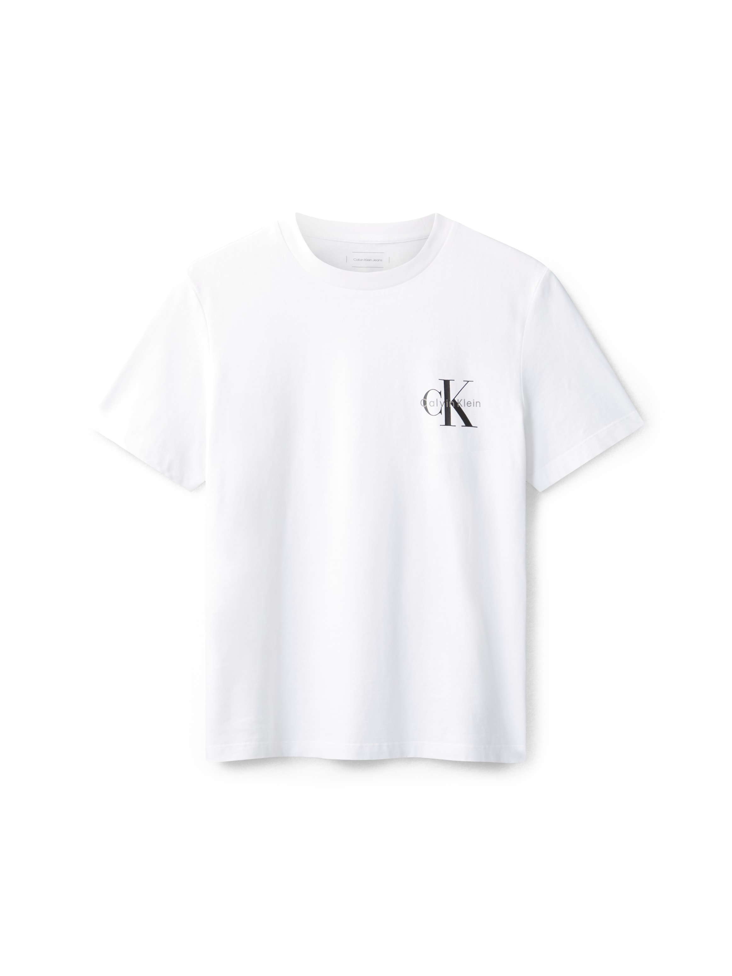 Calvin Klein Jeans T-Shirt »A- Logo CN 2 Pack Tee«, (Packung, 2er-Pack), Mit Rundhalsausschnitt