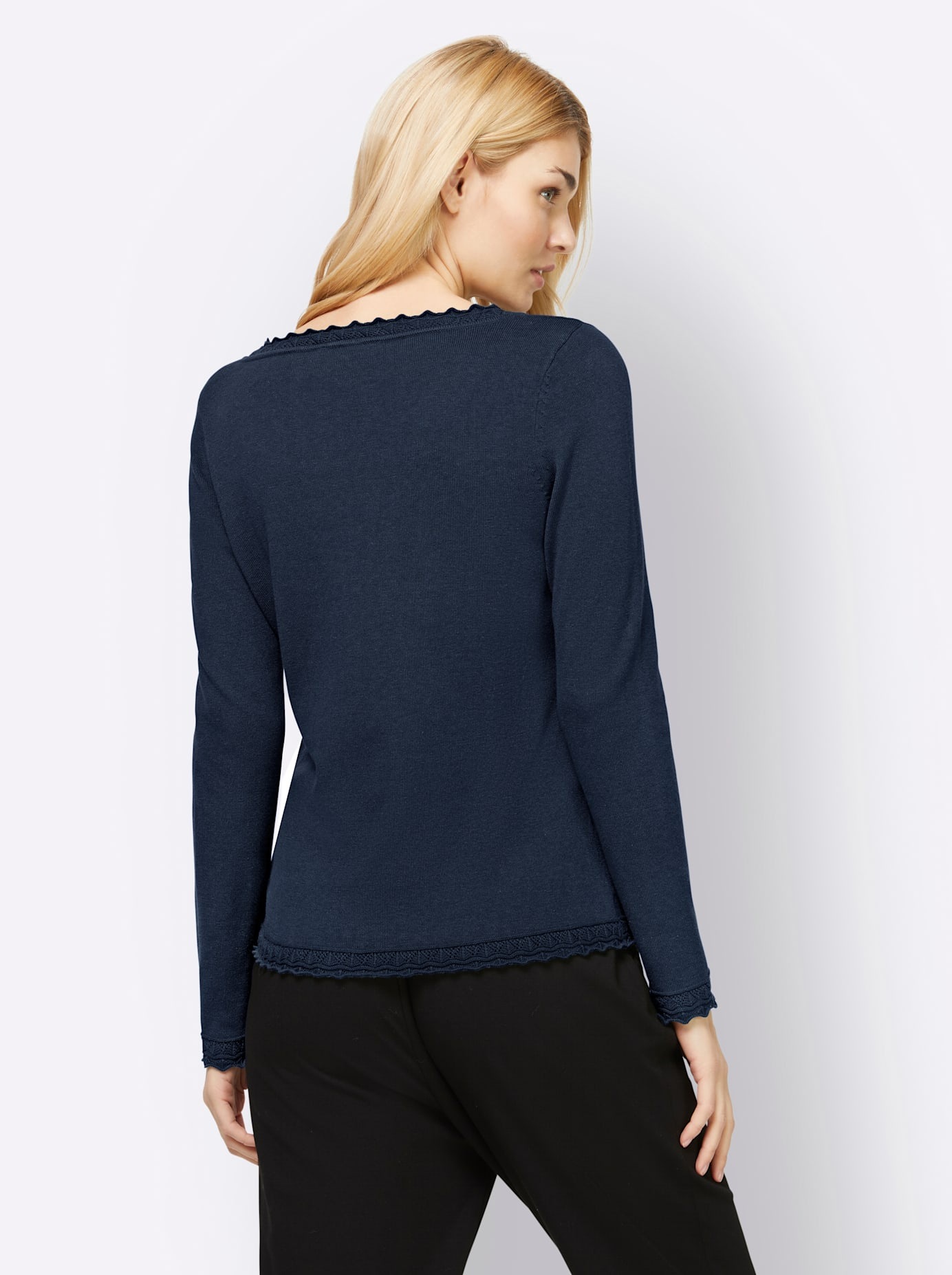 LINEA TESINI by heine Rundhalspullover »Pullover«