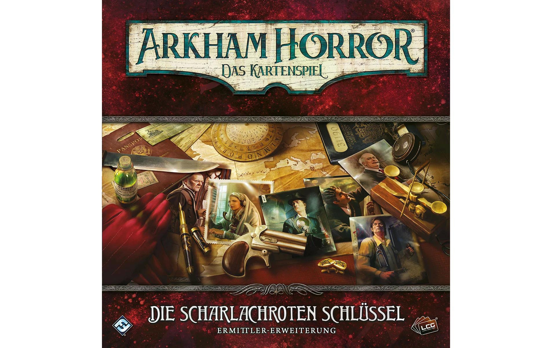 Spiel »Fantasy Flight Arkham Horror: Scharlachroter Schlüssel«