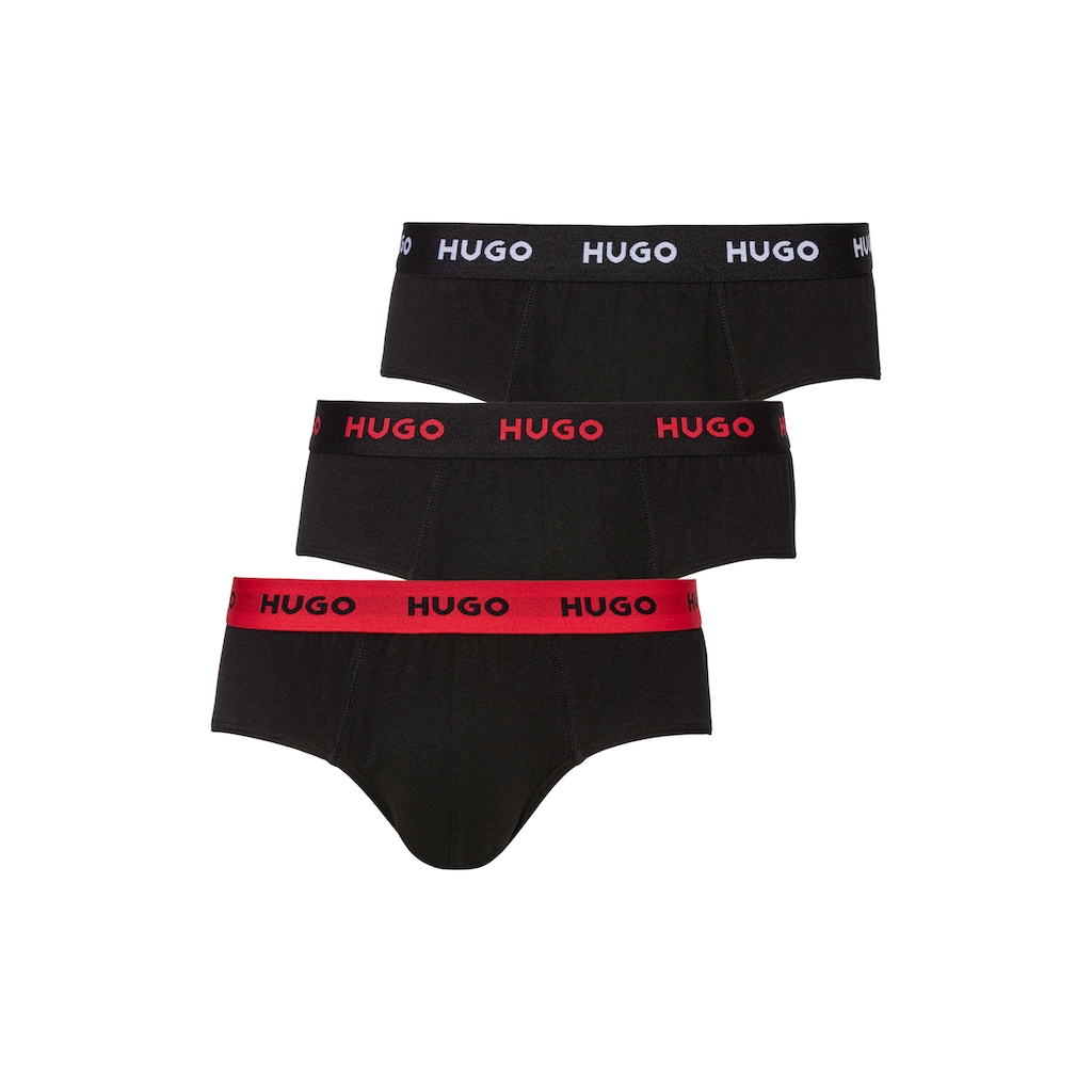 HUGO Underwear Hüftslip »HIPBRIEF TRIPLETPACK«, (Packung)