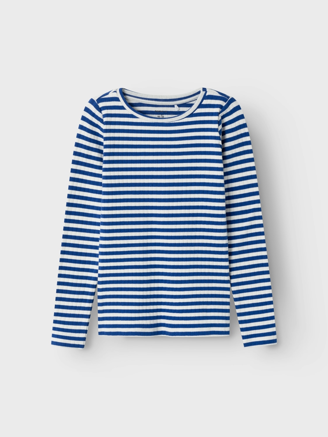 Name It Langarmshirt »NKFSURAJA XSL LS TOP NOOS« toller Ringel-Look in gerippter Qualität