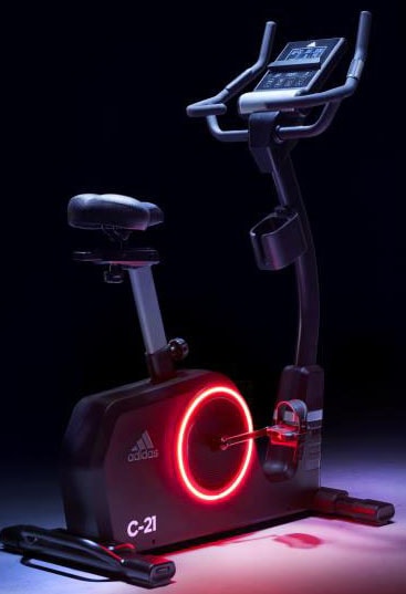 adidas Performance Ergometer »C-21«, mit Tablet-Halterung, LED-Beleuchtung, mit Bluetooth und App-Funktion