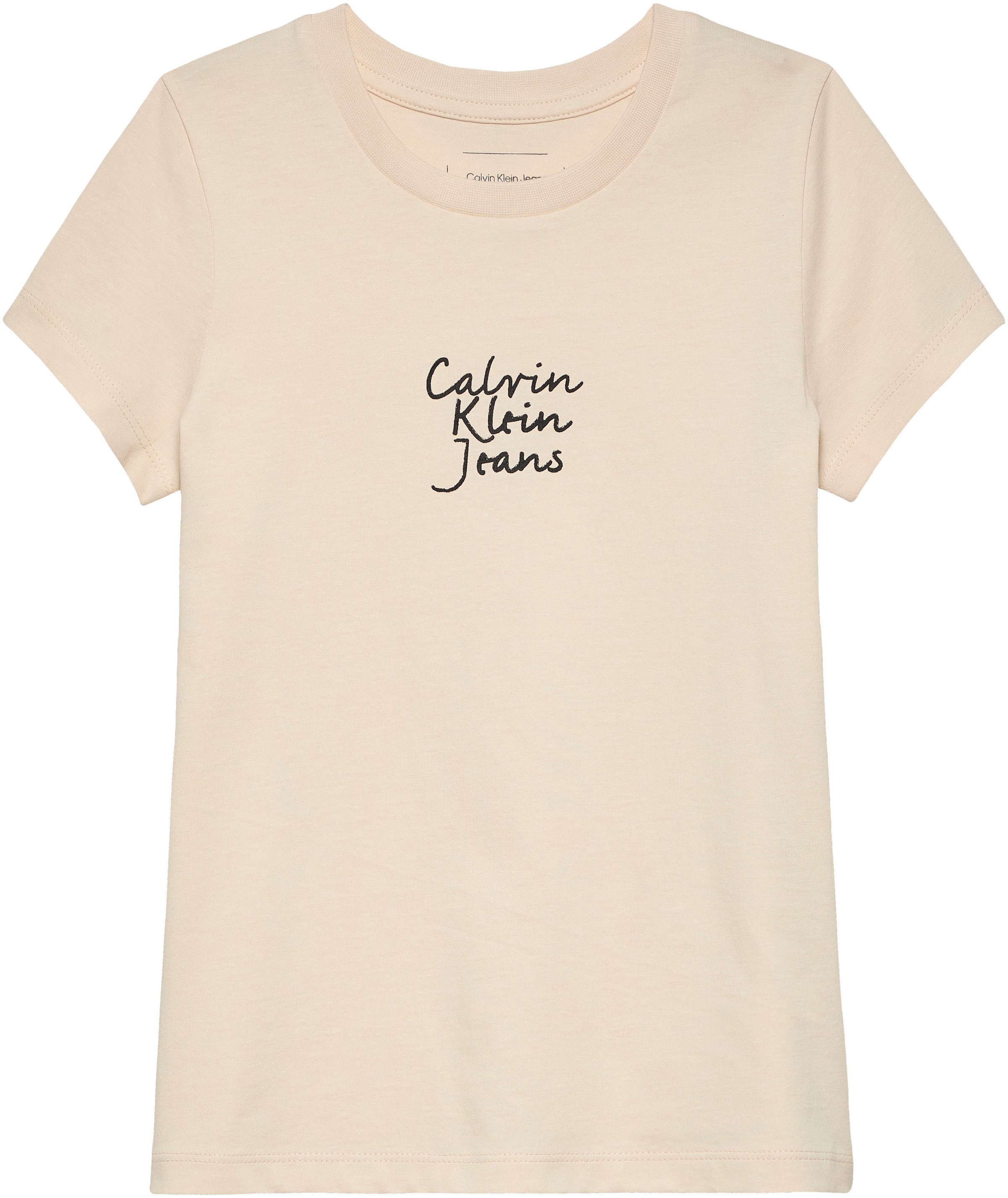 Calvin Klein Jeans Rundhalsshirt »HANDWRITING LOGO SS SLIM T-SHIRT«, für Kinder bis 16 Jahre mit Logoschriftzug