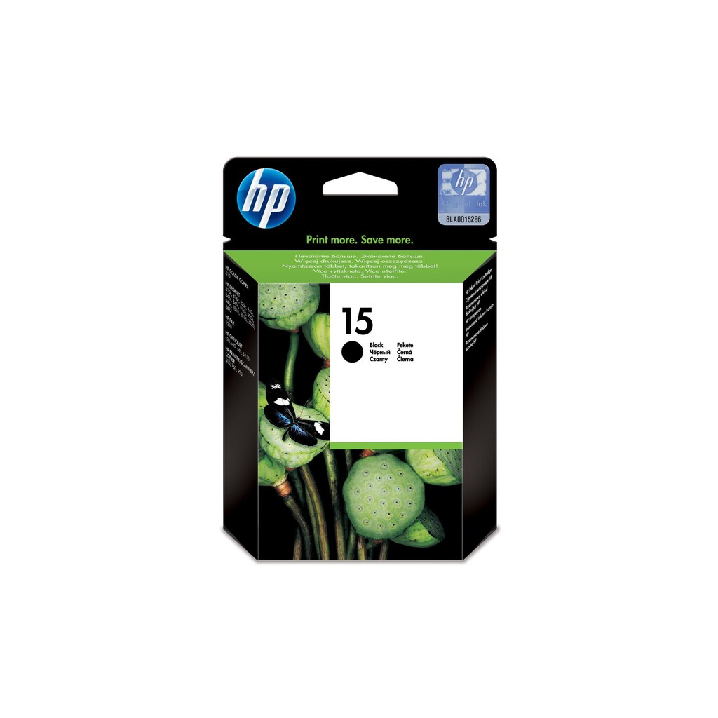 HP Tonerpatrone »Nr. 15 (C6615D) Black«