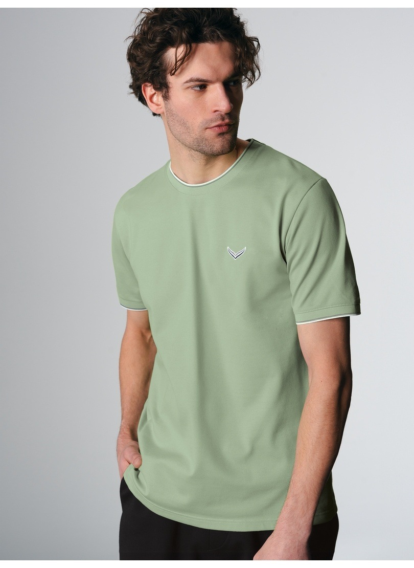 Trigema T-Shirt »TRIGEMA T-Shirt in Piqué-Qualität« 1 Stk.