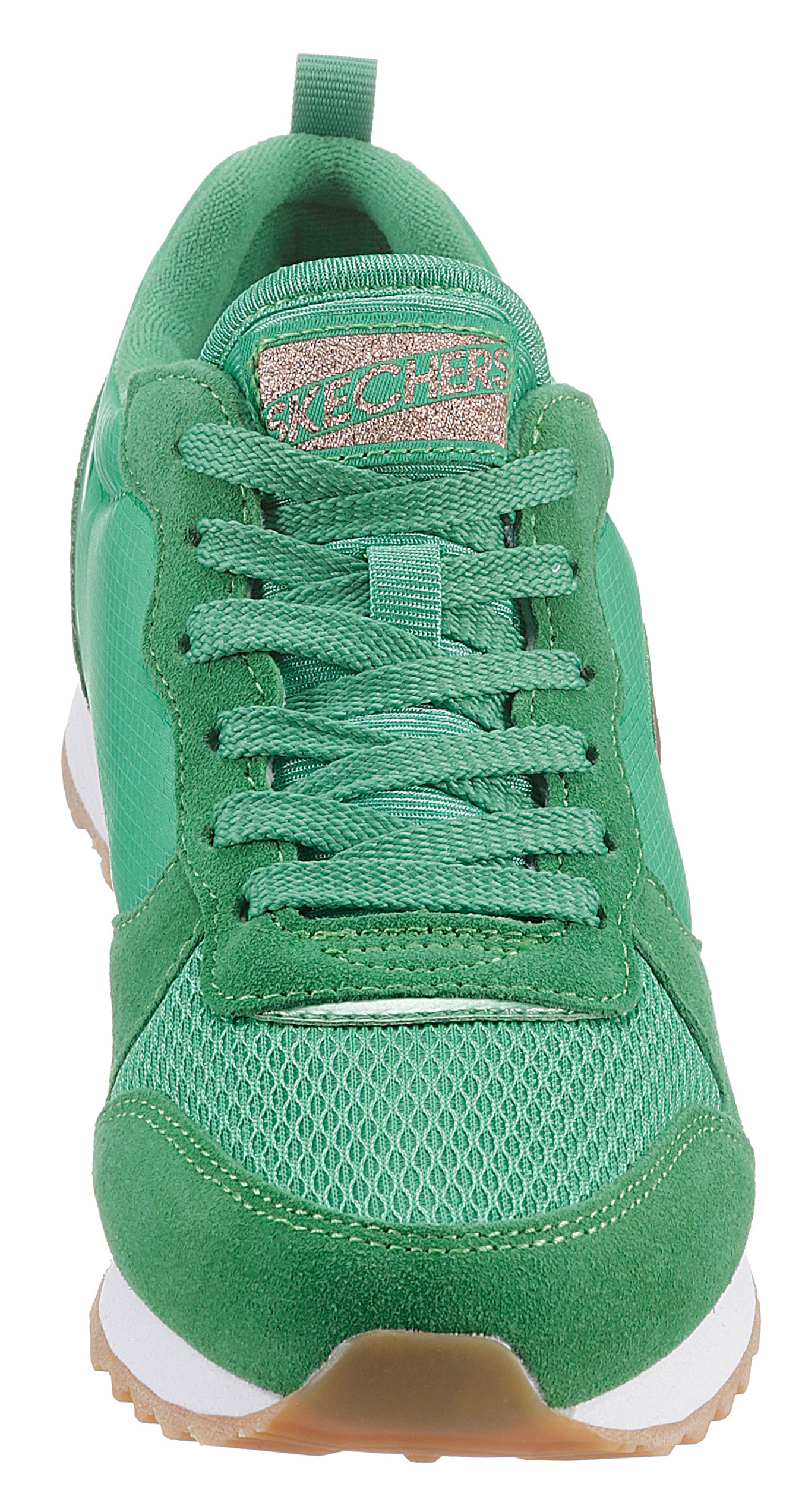 Skechers Sneaker »OG 85 - GOLDN GURL«, Schnürschuh, Original-Retro-Jogginschuh mit Air-Cooled Memory Foam®