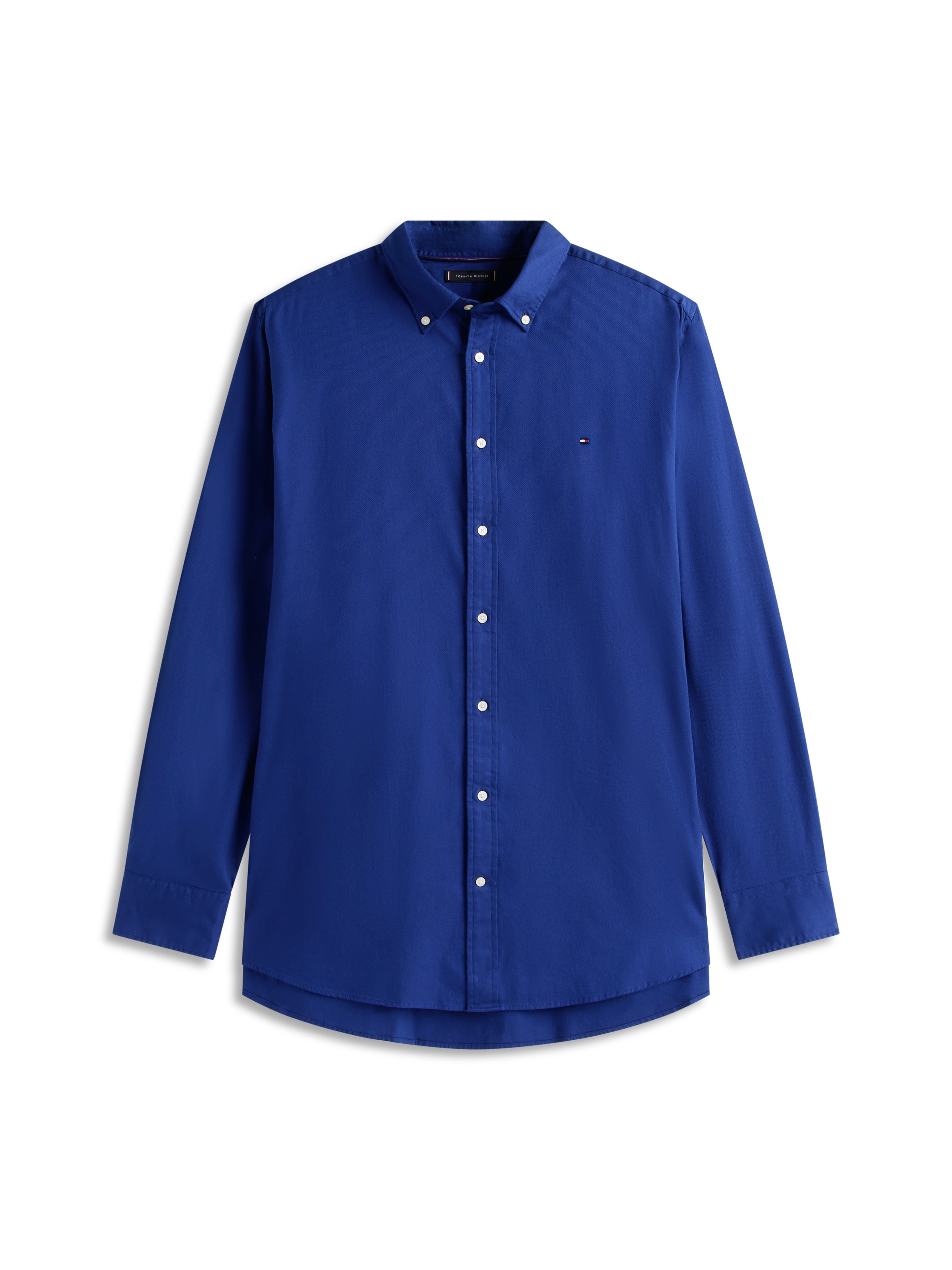 Tommy Hilfiger Big & Tall Langarmhemd, Grosse Grössen, Button-Down-Kragen