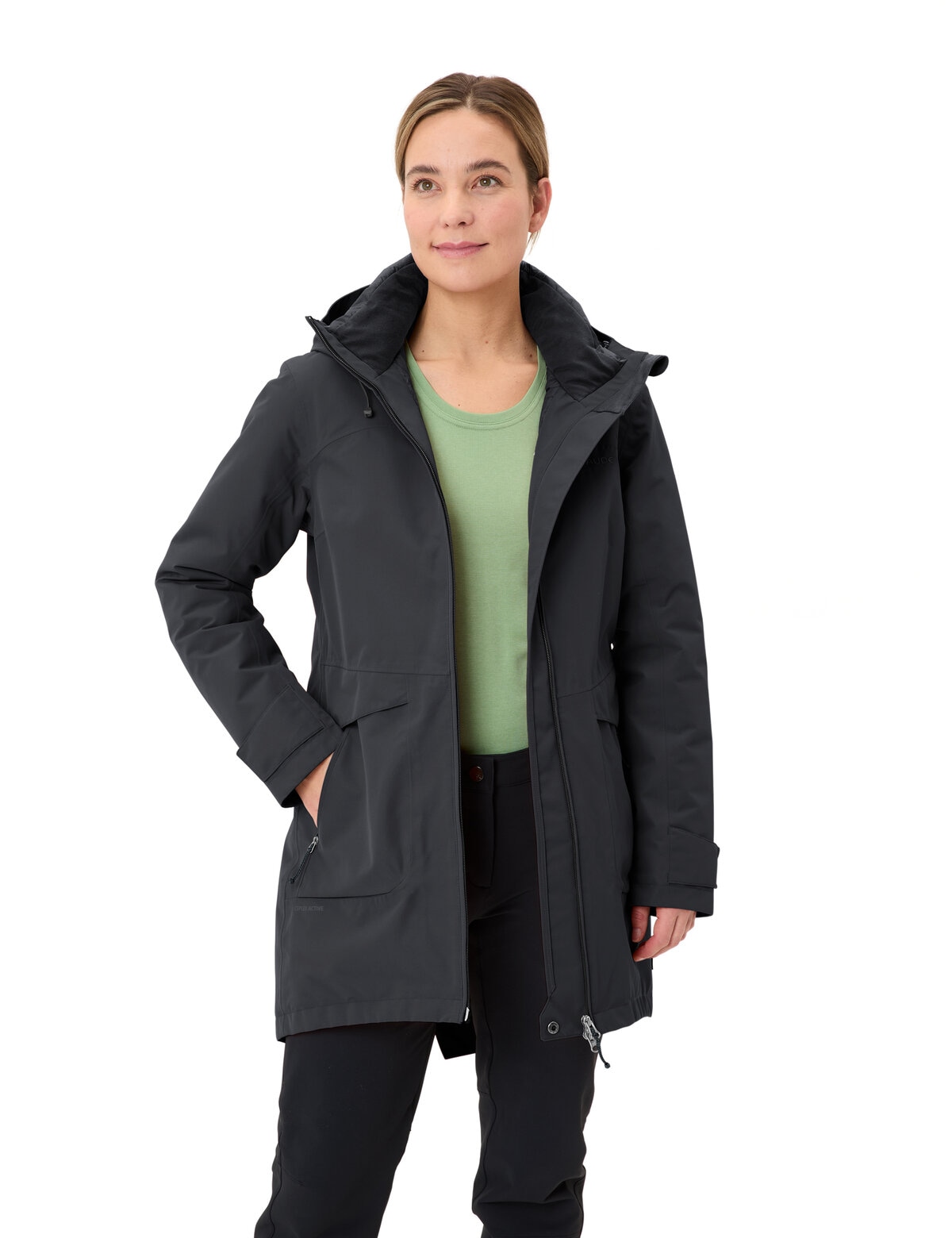 VAUDE Parka »WOMEN'S SKOMER WINTER PARKA III«, (1 St.), Wasserdicht