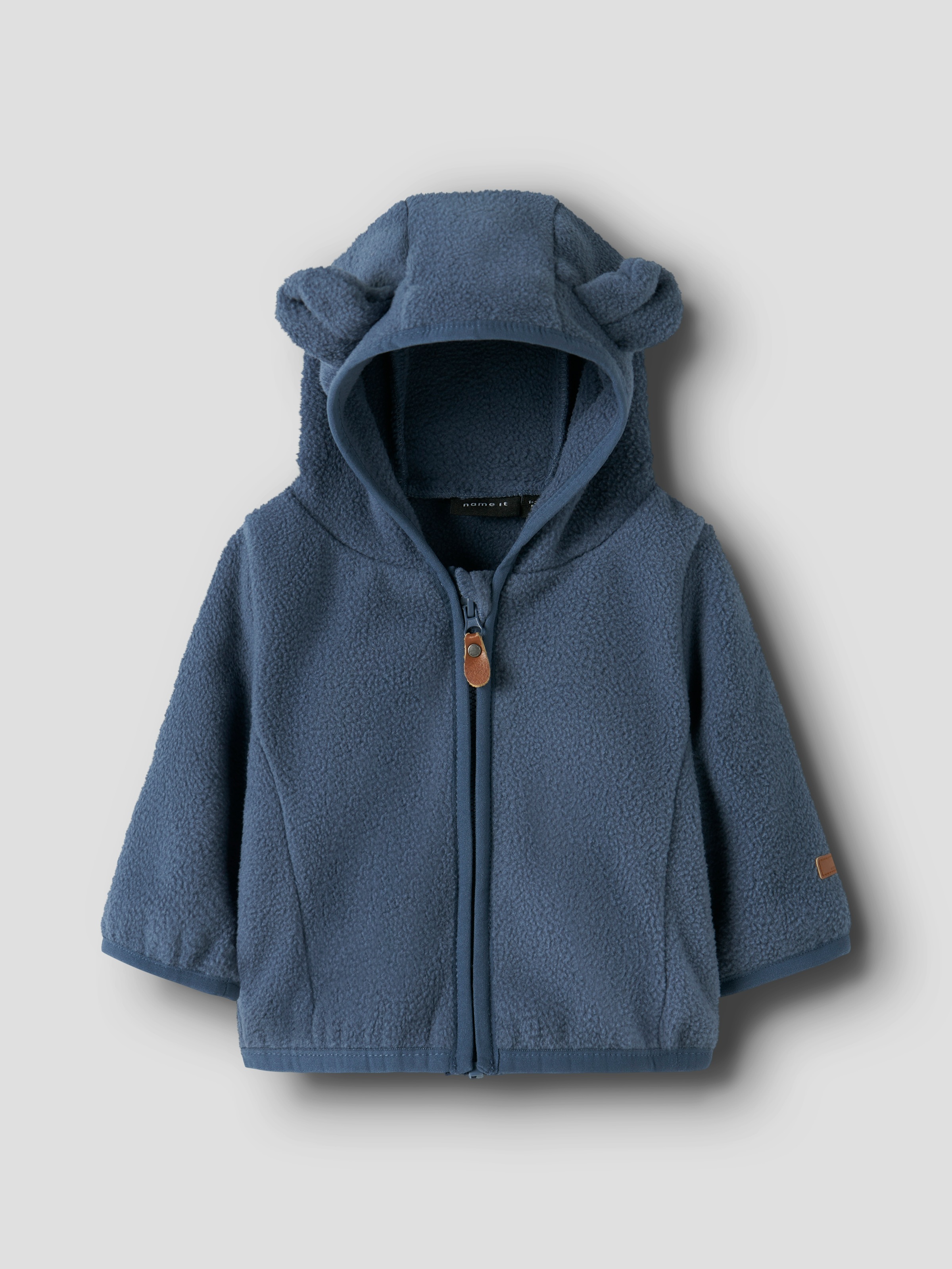 Name It Kapuzenfleecejacke »NBNMEEKO FLEECE JACKET MELANGE« mitKapuze
