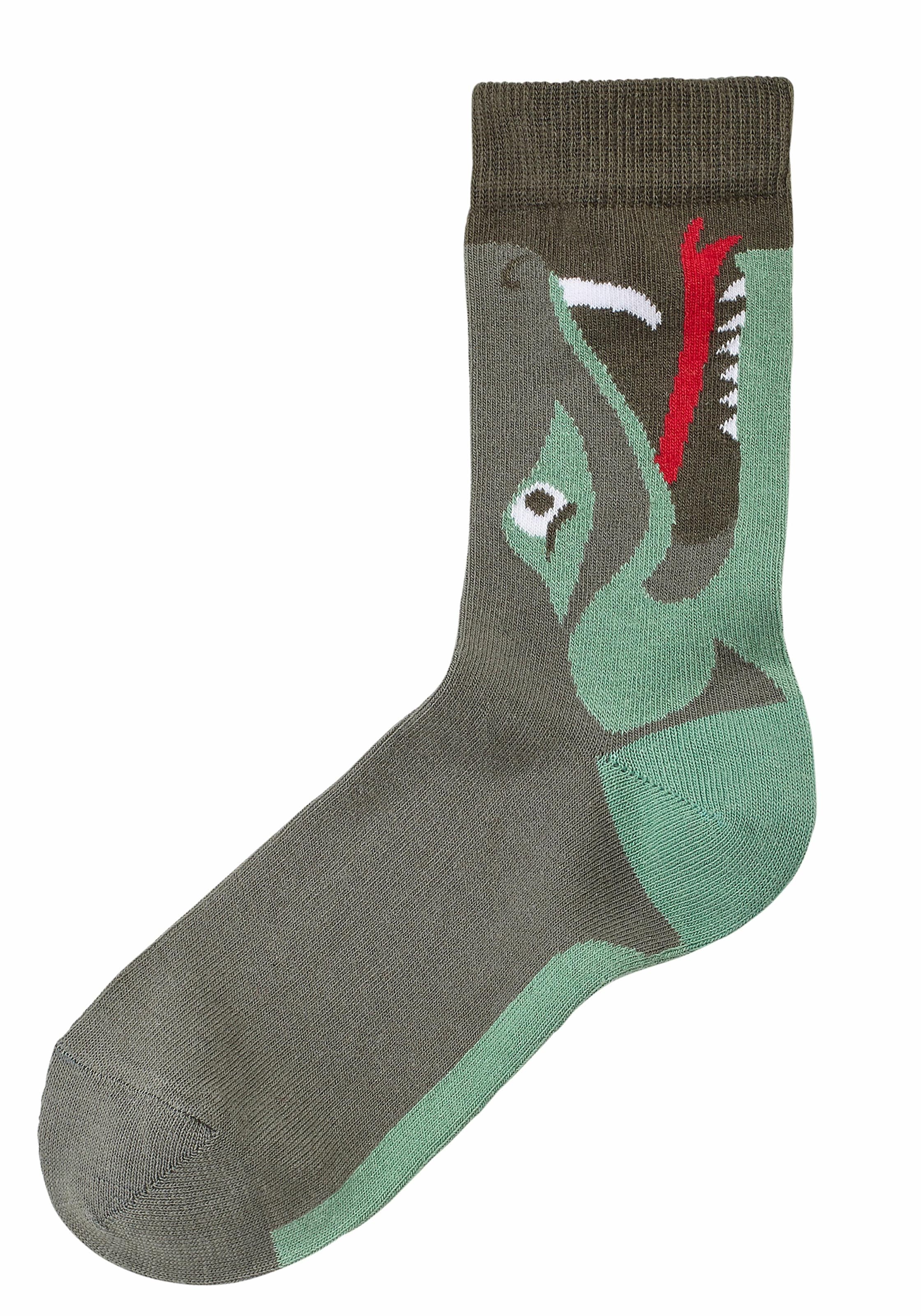 ✵ Socken, bestellen mit Jelmoli-Versand (5 Paar), Tiermotiven online 