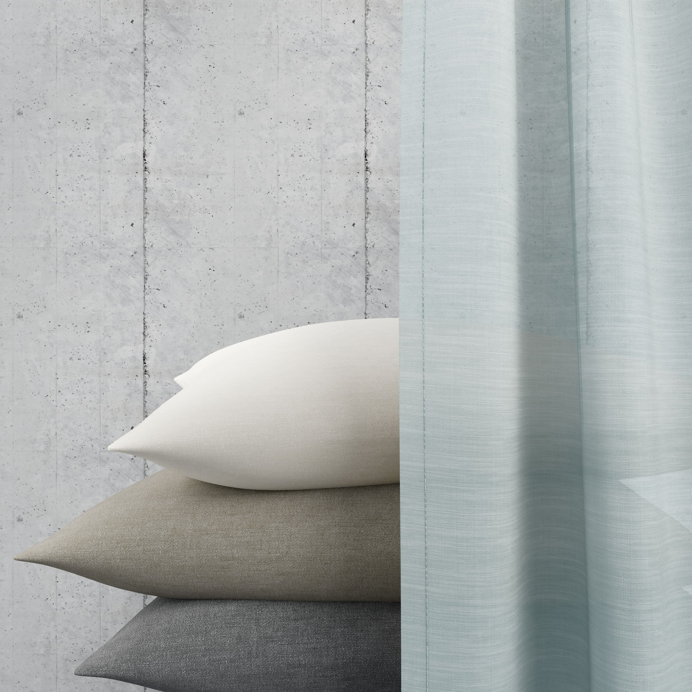 Neutex for you! Vorhang »Allure«, (1 St.), Ösenschal mit Metallösen, Breite 140 cm, nach Mass