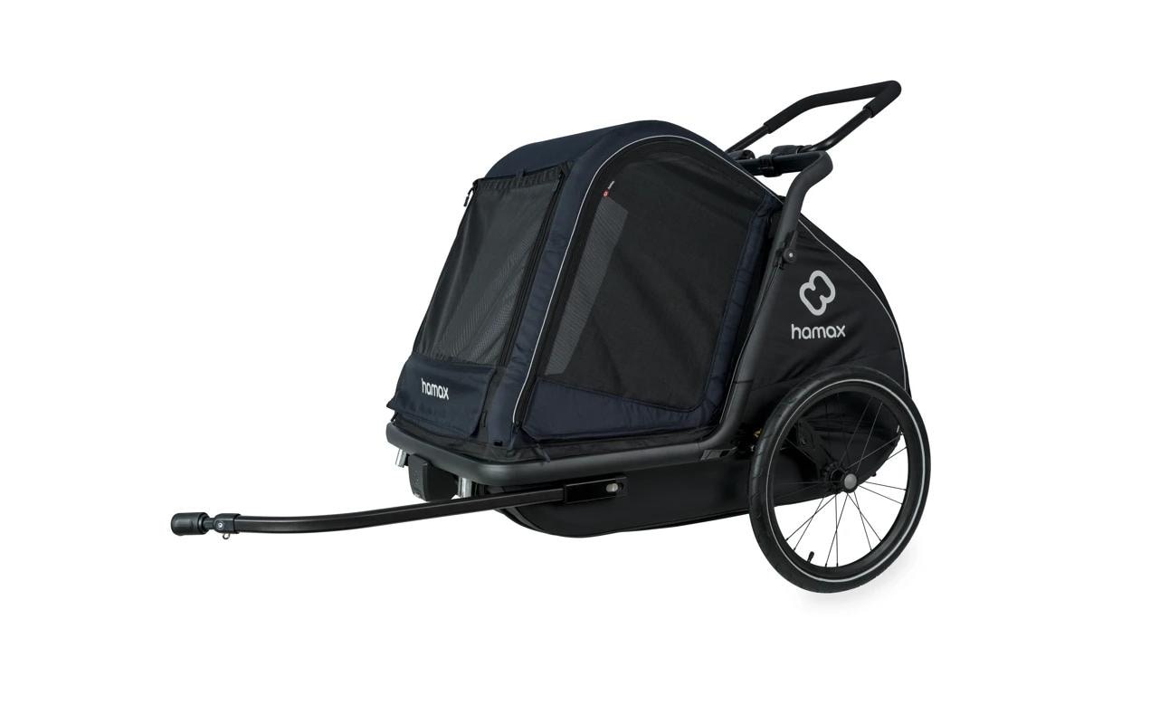 Hamax Fahrradhundeanhänger »Dog Trailer Pluto L für Hunde bis 45 kg«