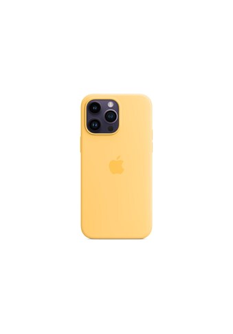 Smartphone-Hülle »Pro Max Silicone Case Yello«, iPhone 14 Pro