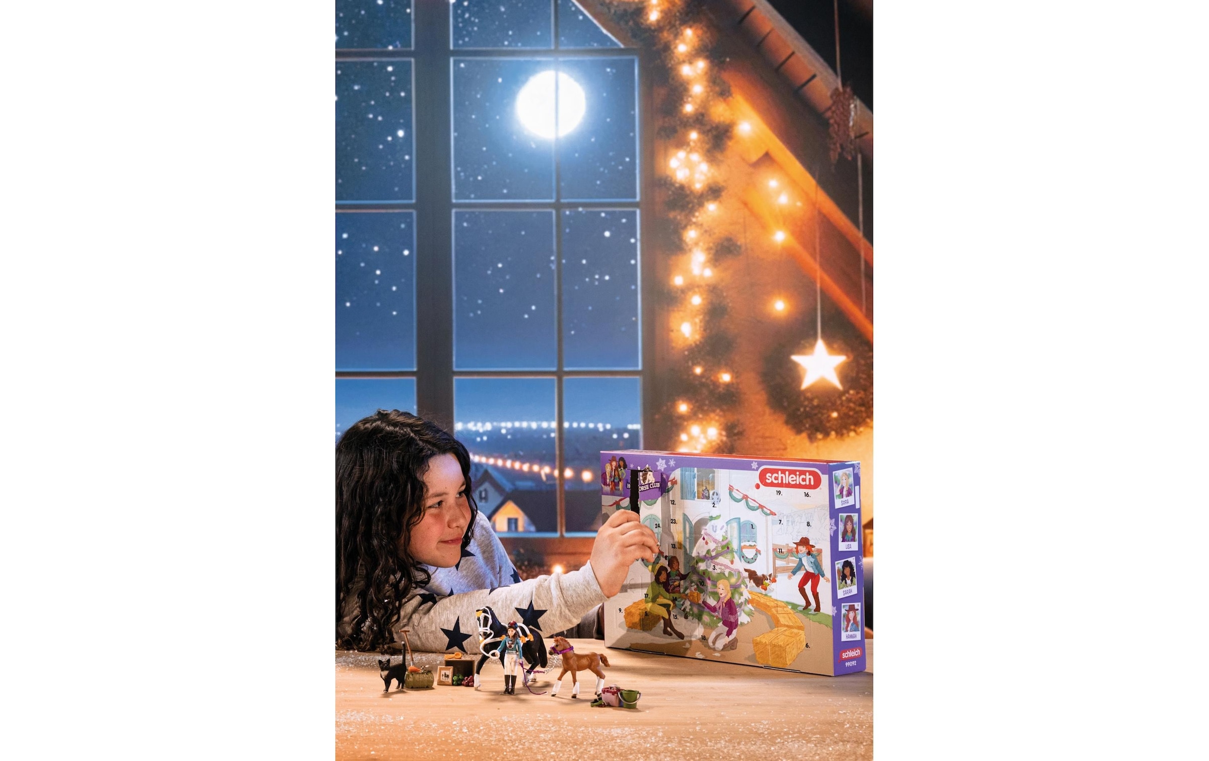 Schleich® Adventskalender »Horse Club 2024«, ab 4 Jahren