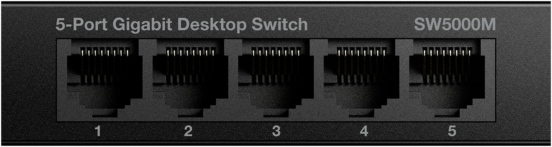Strong Netzwerk-Switch »5-Port Gigabit Switch 10/100/1000 Mbit/s, Metallgehäuse«