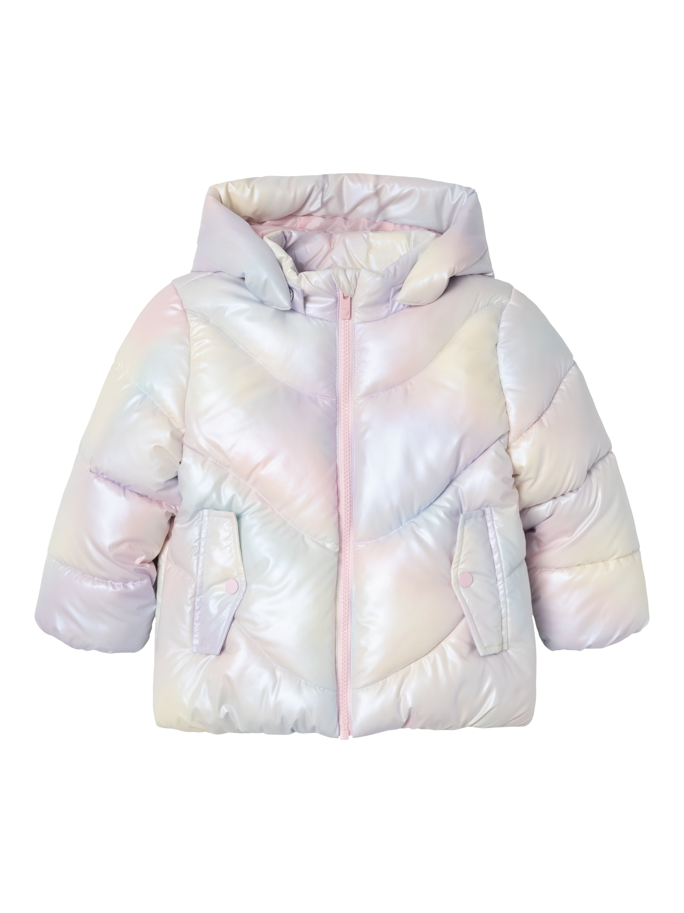 Name It Steppjacke »NMFMARLEE PUFFER JACKET AOP«, mit Kapuze