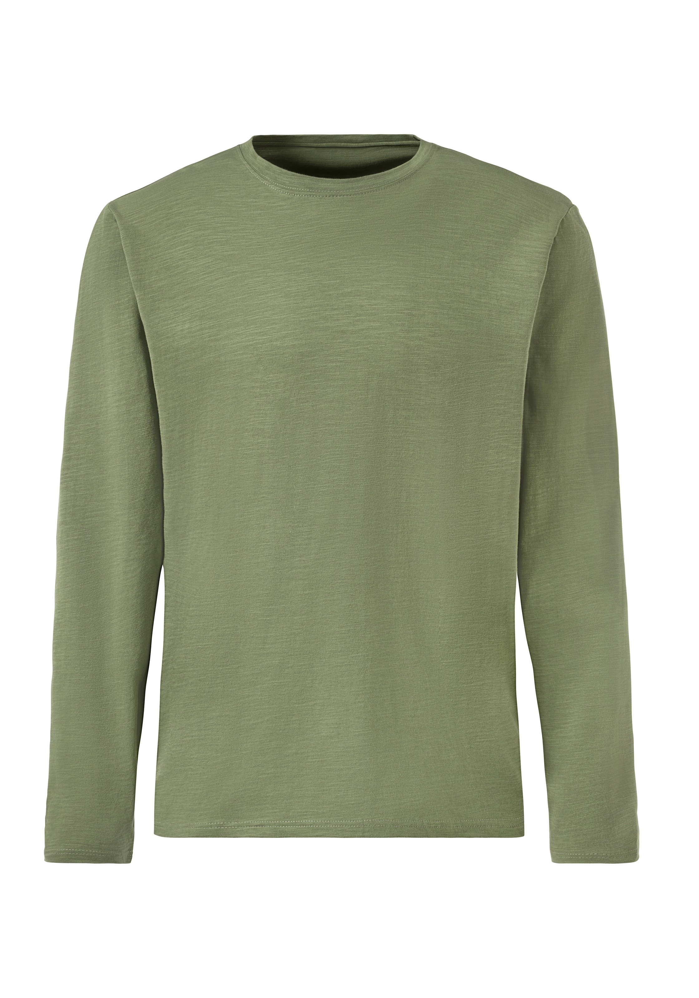 John Devin Langarmshirt, (2er-Pack), Longsleeve in hochwertiger slub-yarn Qualität