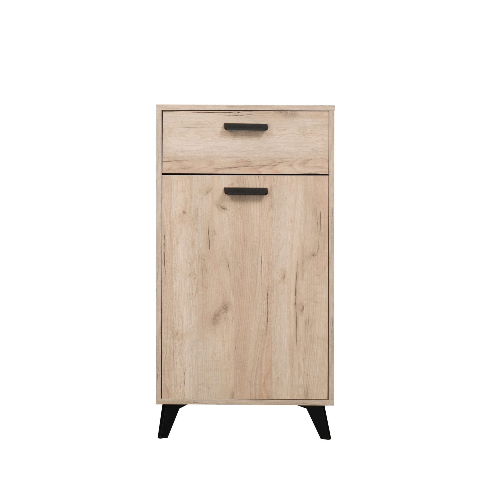 INOSIGN Garderoben-Set »Umbria, Flurmöbel, Dielenmöbel, Breite 175 cm, in Grau Eiche«, (Komplett-Set, 5 St., 5-st), (Set, 5-St) inkl. 2 Schränke, Sitzbank, Garderobenpaneel und Spiegel