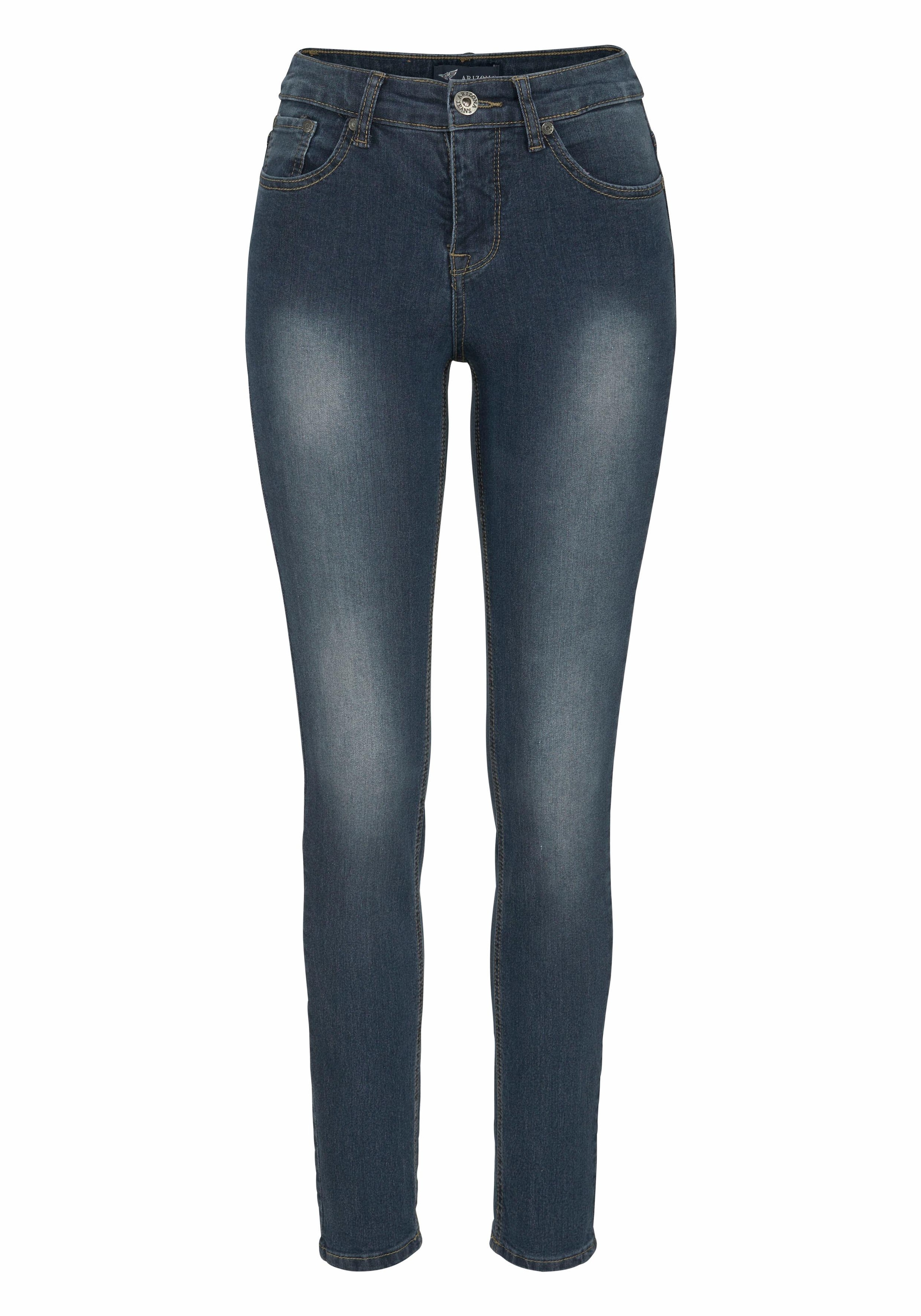 Arizona shoppen Schweiz Jelmoli-Versand bei Skinny-fit-Jeans Waist High »Shaping«, online