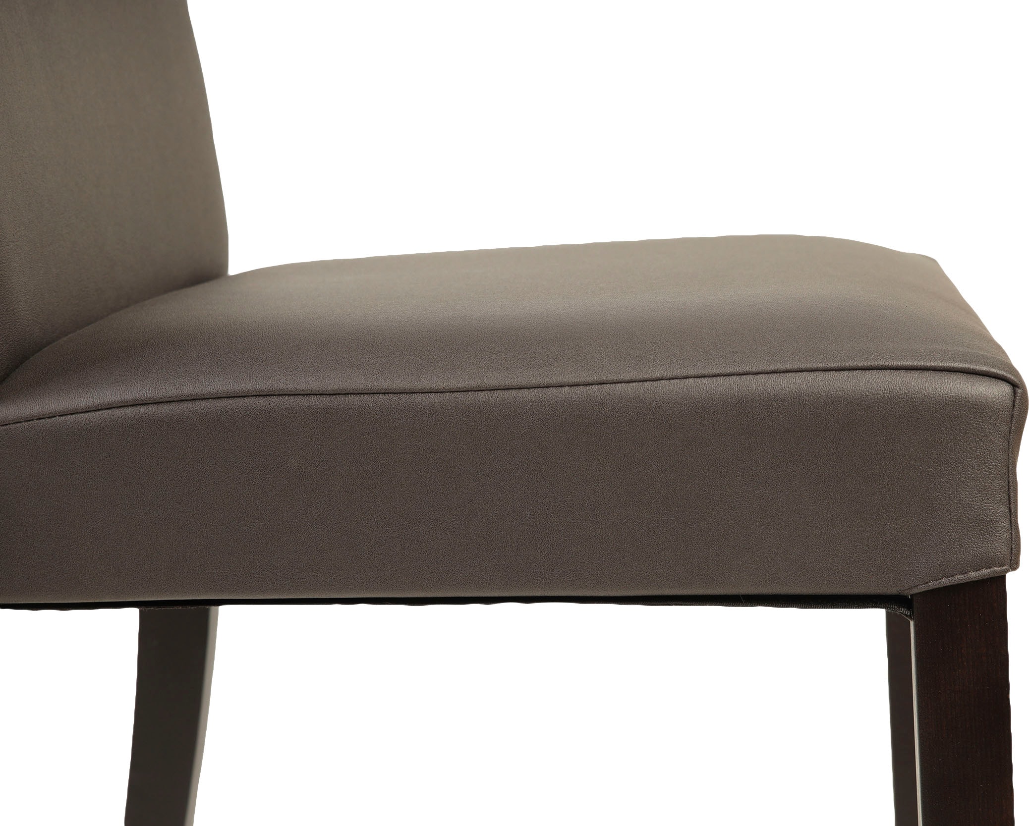 Home affaire 4-Fussstuhl »Nina«, (Set), 2 St., Microfaser, strapazierfähige Microfaser, Gestell Buche natur oder wenge lackiert