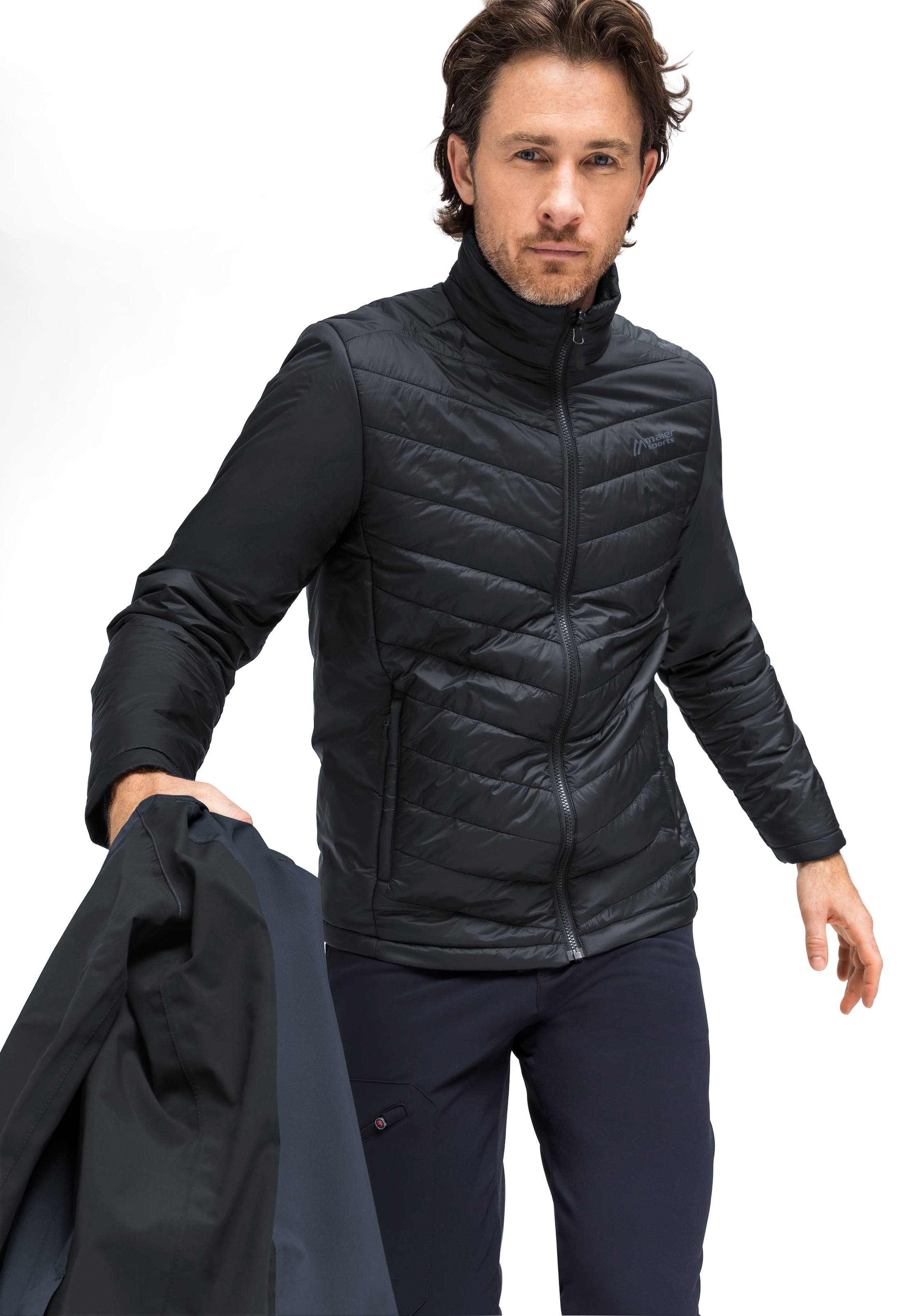 Maier Sports 3-in-1-Funktionsjacke Doppel-Jacke online Wanderungen »Ribut für | bestellen und M«, funktionale Ausflüge Jelmoli-Versand