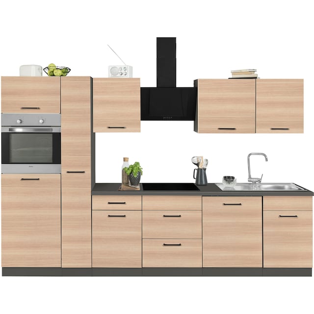 ❤ wiho Küchen Küchenzeile »Esbo«, ohne E-Geräte, Breite 310 cm kaufen im  Jelmoli-Online Shop