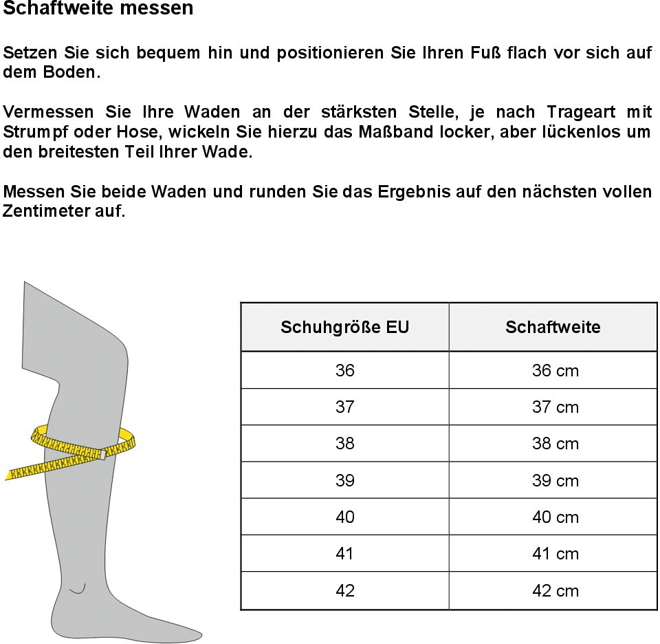 Tamaris Stiefel, mit Stretcheinsatz und Anziehlasche