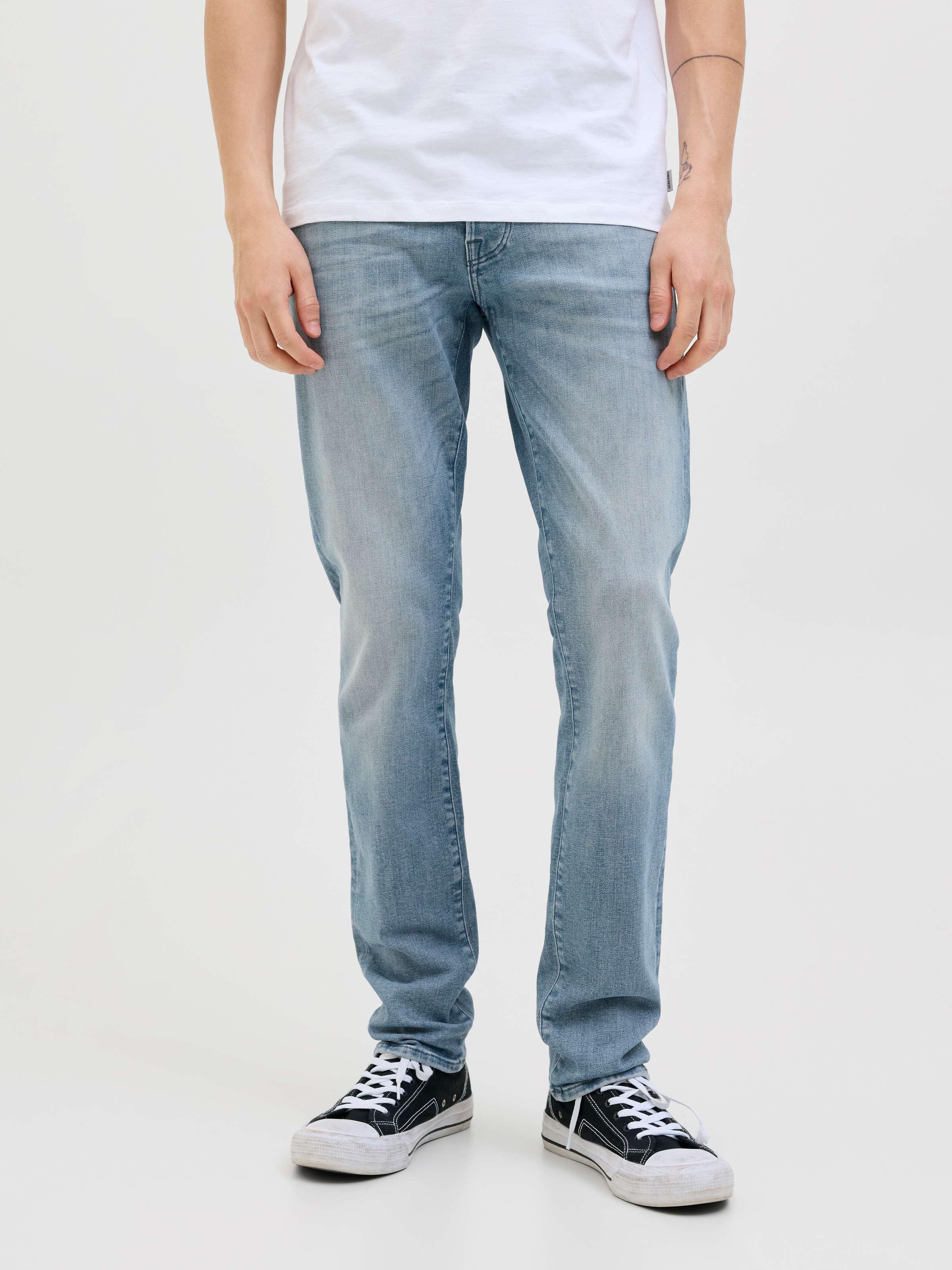 Jack & Jones Slim-fit-Jeans »JJIGLENN JJICON JJ 619 50SPS NOOS« mit Five-Pocket-Design