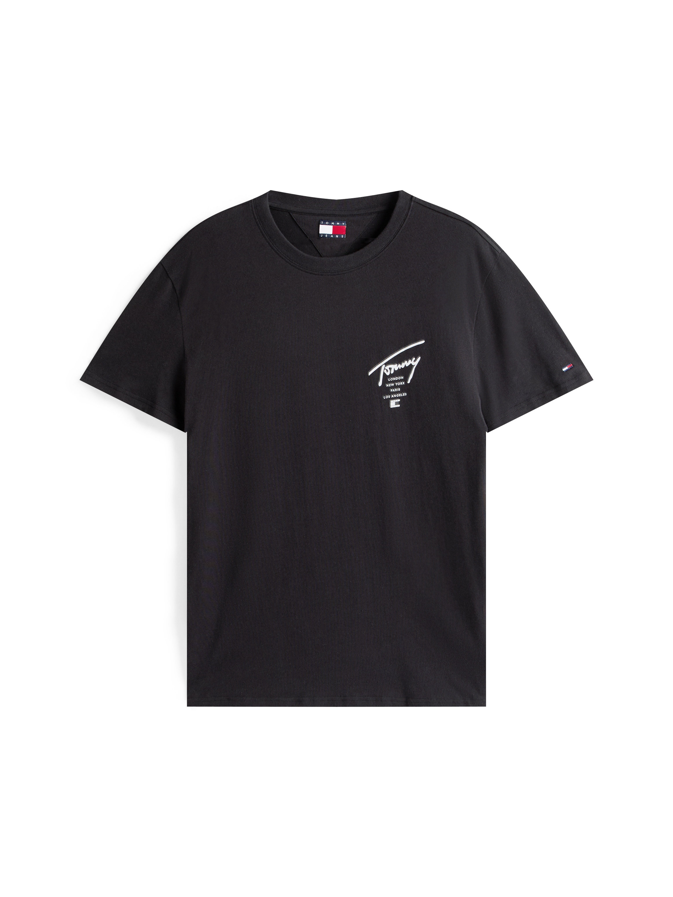 Tommy Jeans T-Shirt »TJM SIGN CITY TEE EXT«, Rundhals, regular fit, grosser Rückenprint