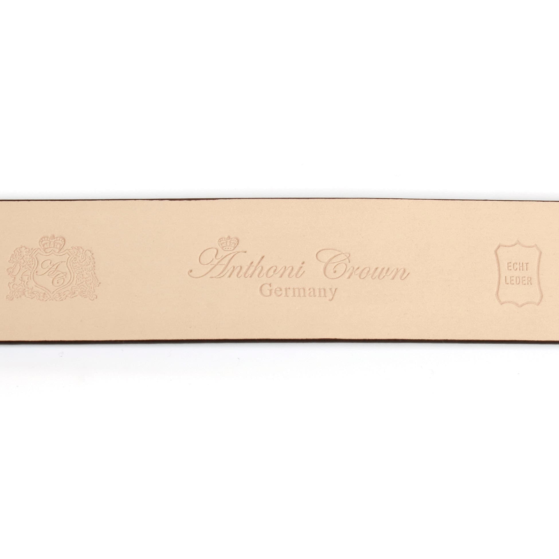 Anthoni Crown Ledergürtel, mit goldfarbener Schweiz Jelmoli-Versand online kaufen Schliesse, Automatik bei Metallschlaufe