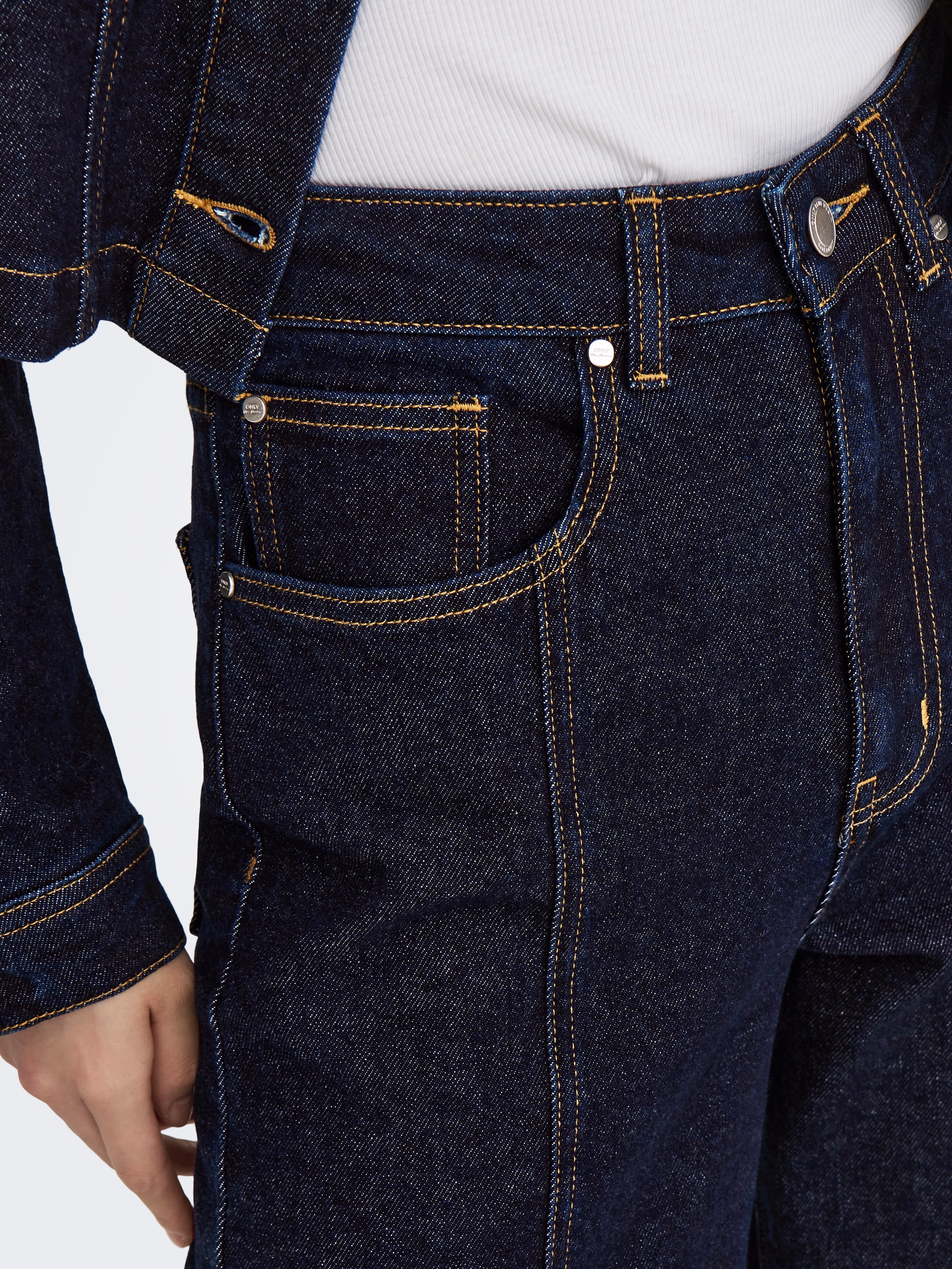 ONLY High-waist-Jeans »ONLHOPE HW WIDE DNM MAE1288«