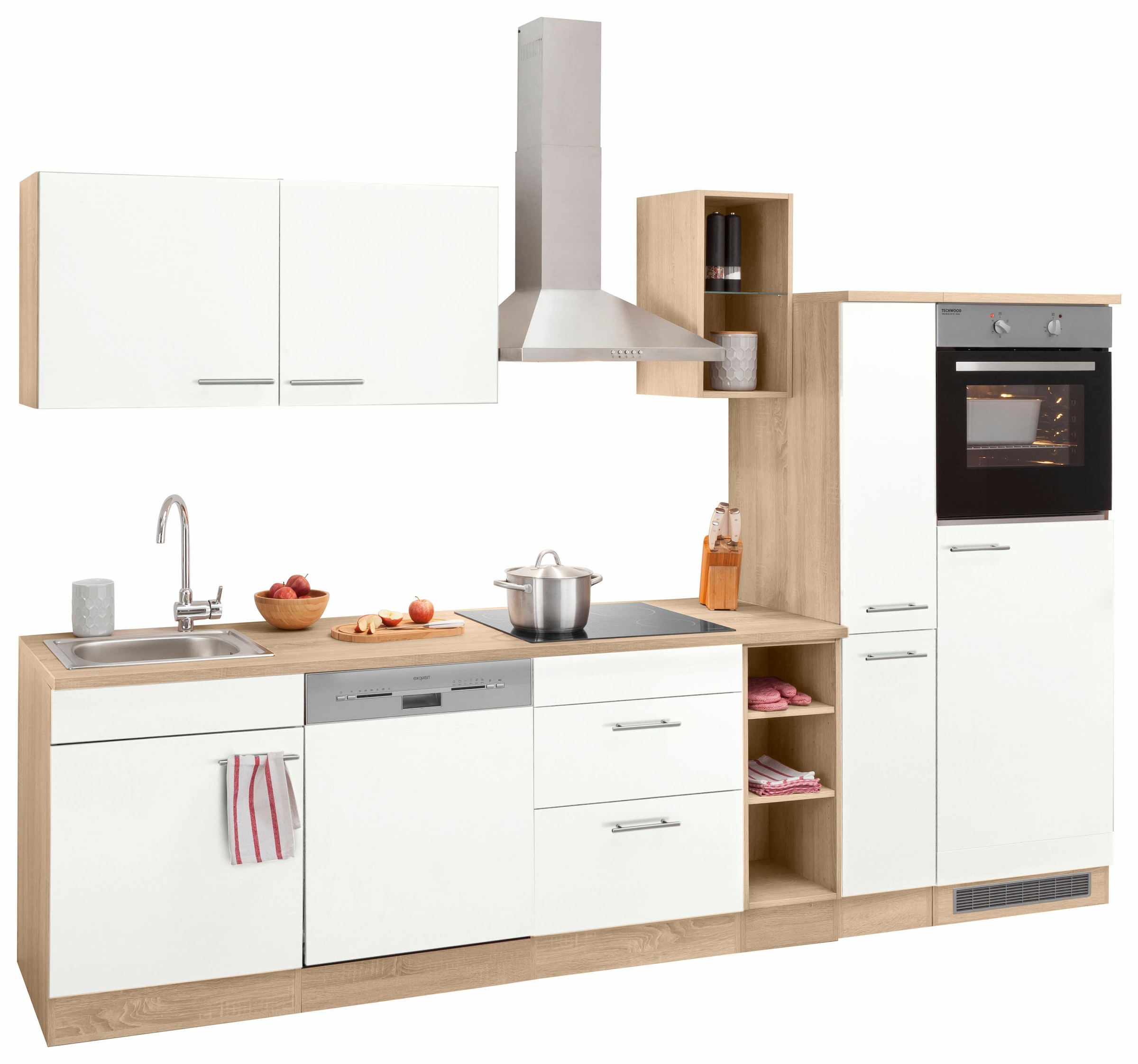 ❤ OPTIFIT Küchenzeile »Kalmar«, ohne Shop Breite 300 ordern cm im E-Geräte, Jelmoli-Online