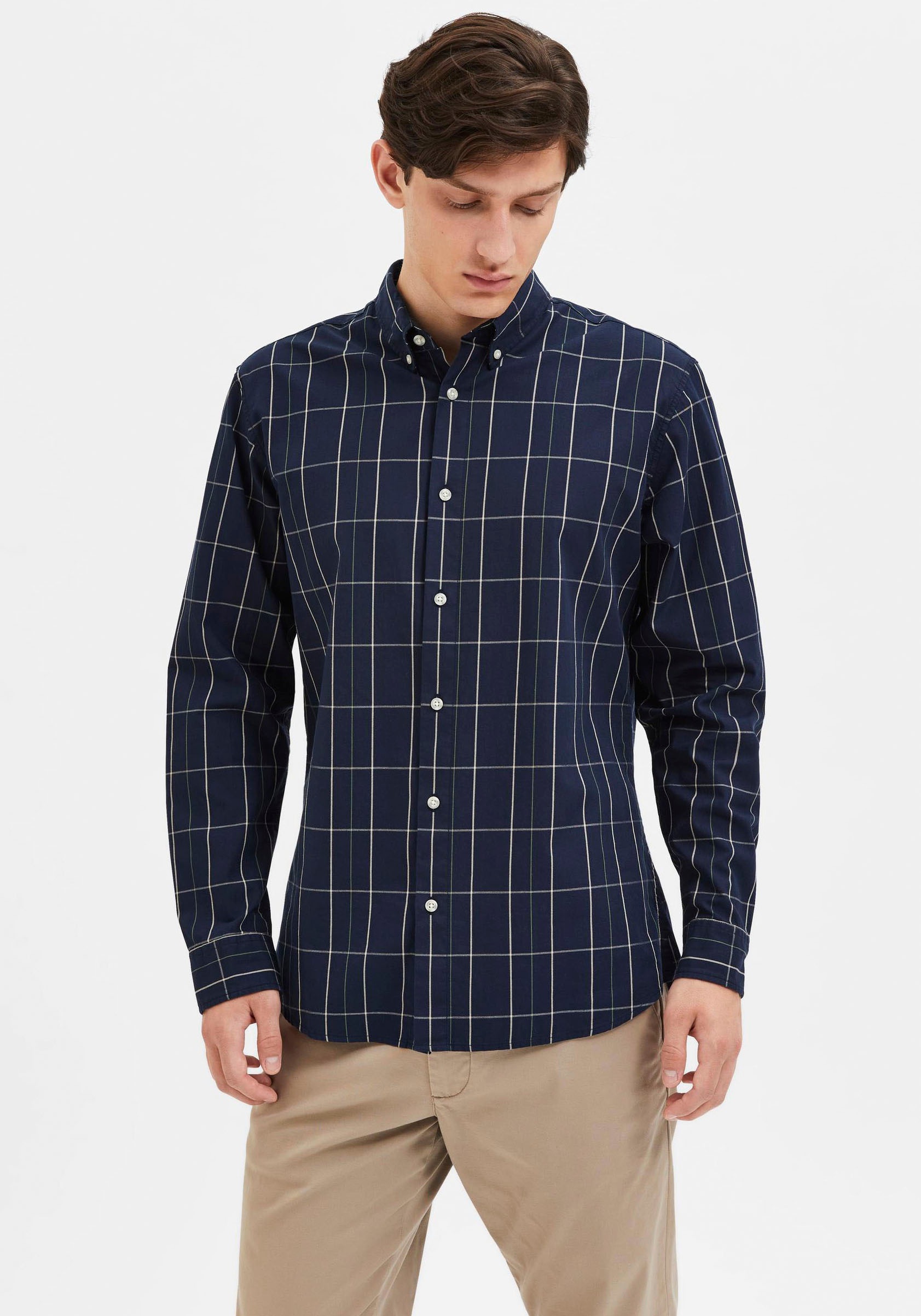 SELECTED HOMME Langarmhemd »SLHSLIMTHEO SHIRT LS« kaufen