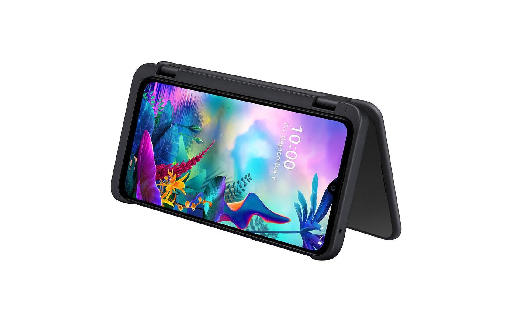LG Smartphone »G8X ThinQ 128GB Schwarz«, schwarz