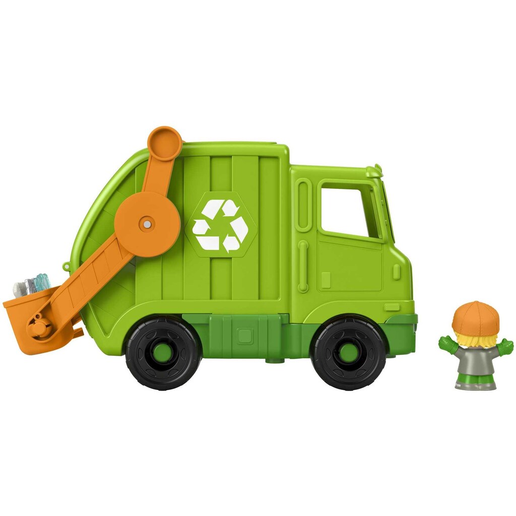 Fisher-Price® Spielzeug-Müllwagen »Little People Recycling Truck«