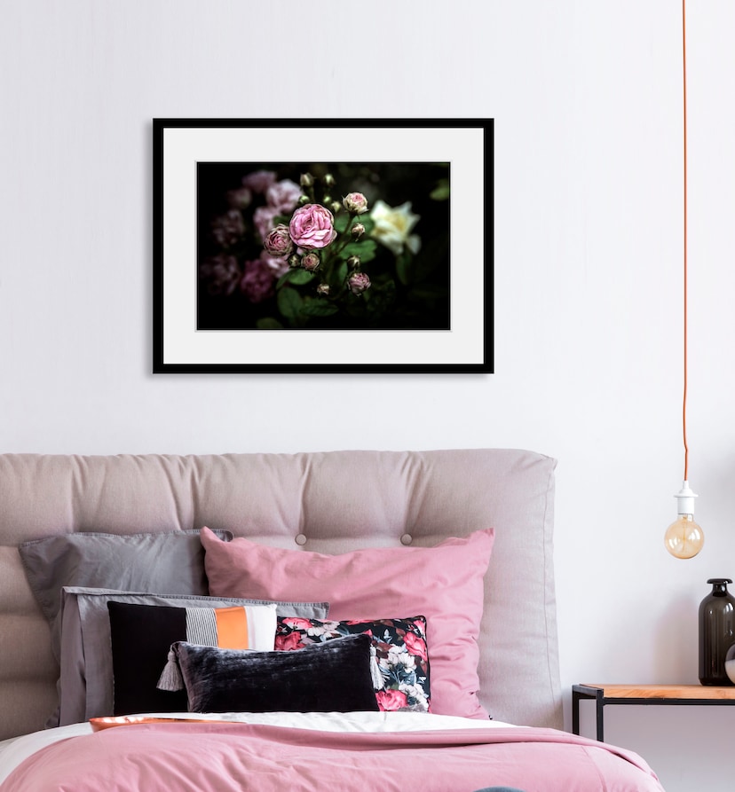 ❤ Komar Poster »Charming Bouquet«, Blumen, (1 St.), Kinderzimmer,  Schlafzimmer, Wohnzimmer ordern im Jelmoli-Online Shop