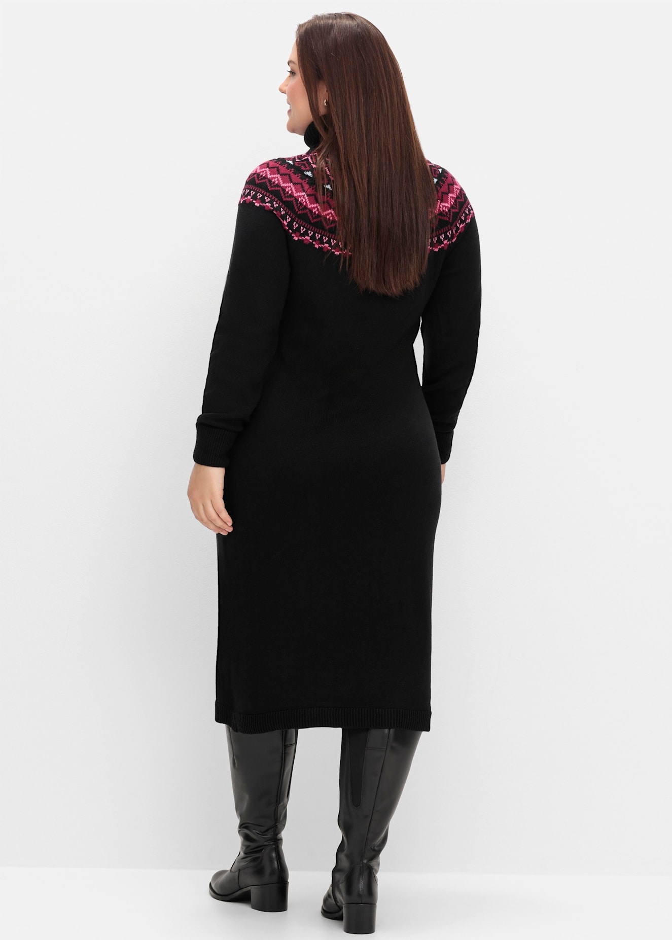 Sheego Strickkleid »Strickkleid«