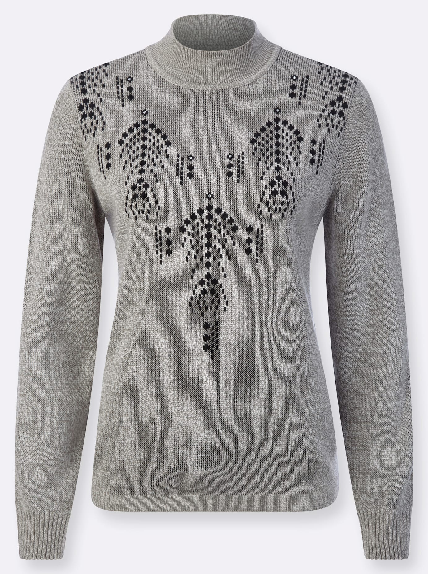 Classic Basics Jacquardpullover »Stehkragen-Pullover«