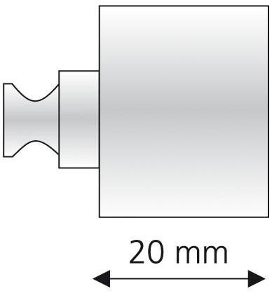 Liedeco Trägerverlängerung, (1 St.), für Gardinenstangen Ø 20 mm online  bestellen | Jelmoli-Versand
