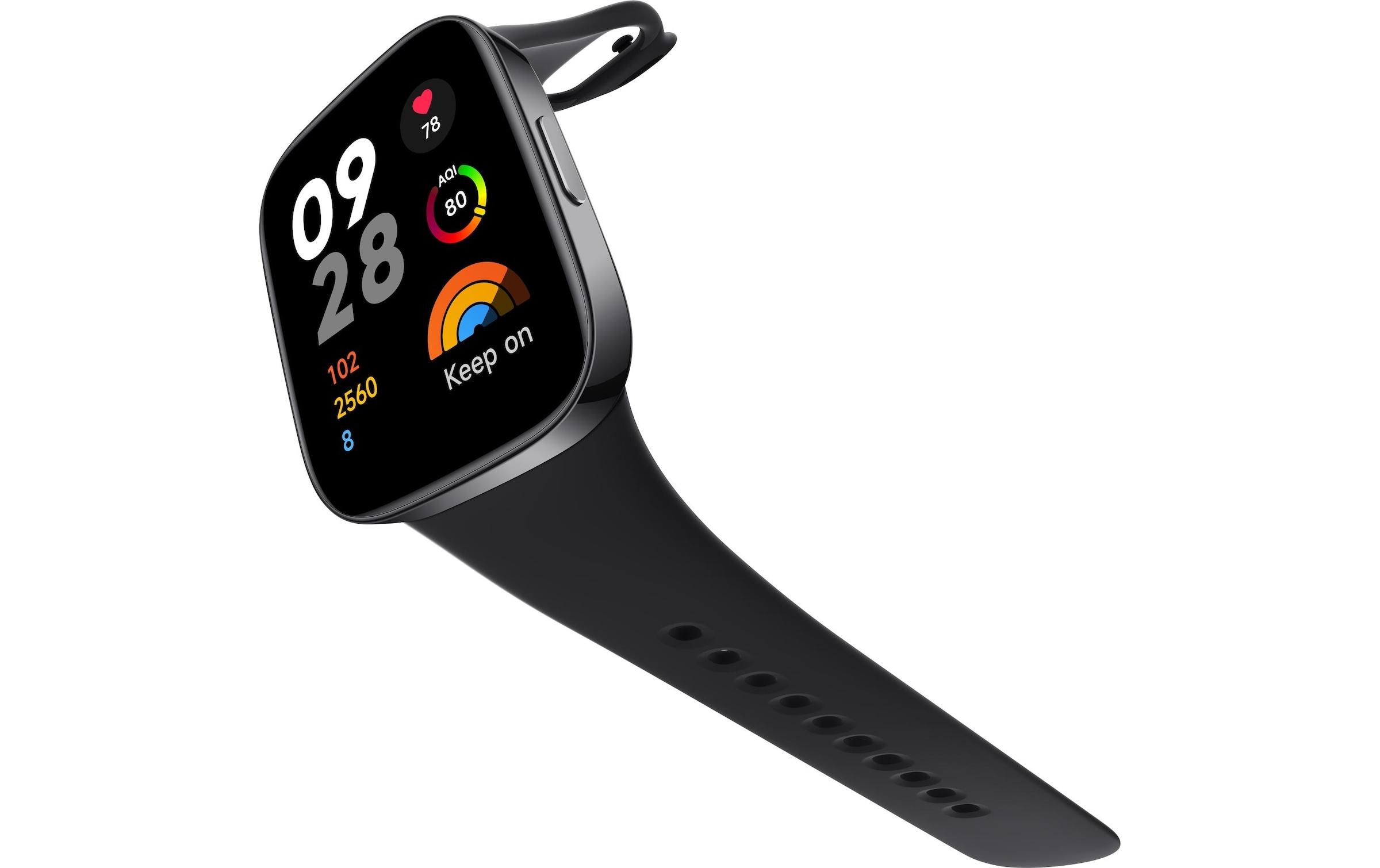 Xiaomi Smartwatch »Xiaomi Redmi Watch 3 black«, (/ 1,75 Zoll),)