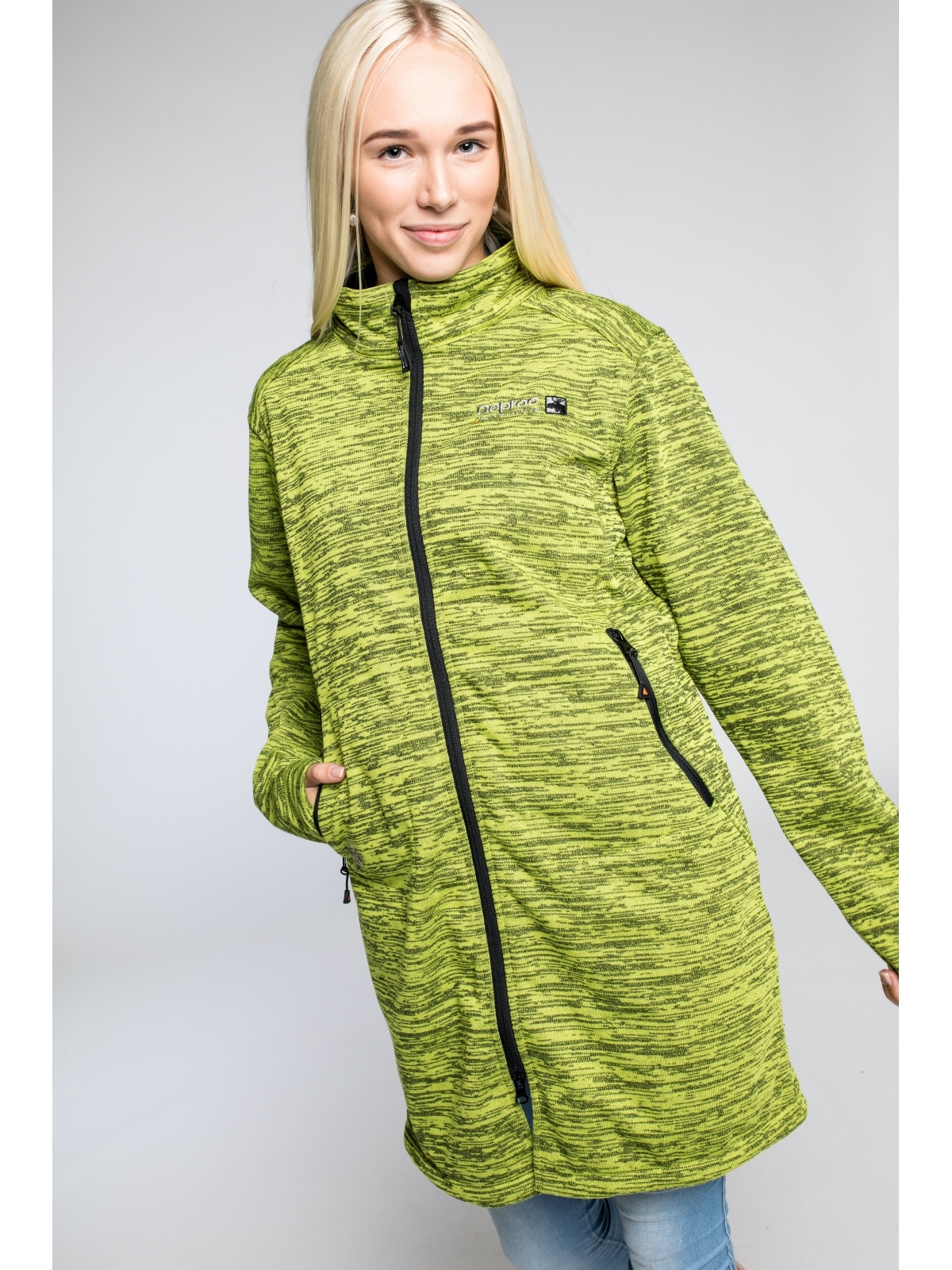 DEPROC Active Strickmantel »ELKSDALE LONG JACKET WOMEN«, auch in Grossen Grössen erhältlich