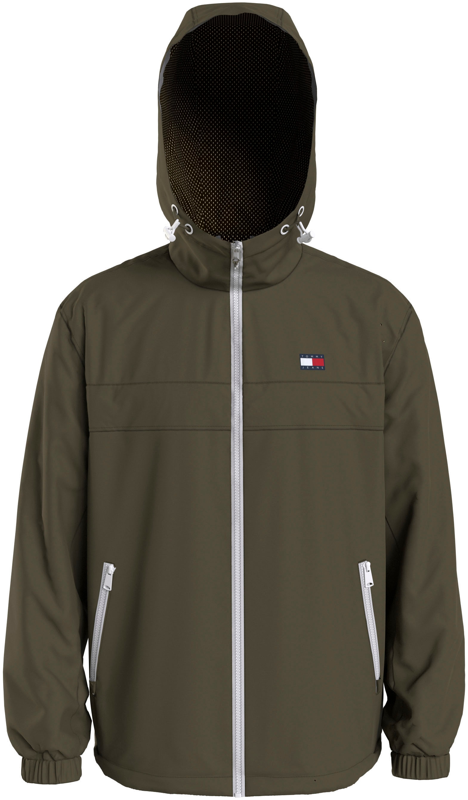 Tommy Jeans Blouson »TJM CHICAGO WINDBREAKER EXT«, mit Kapuze, mit Kapuze