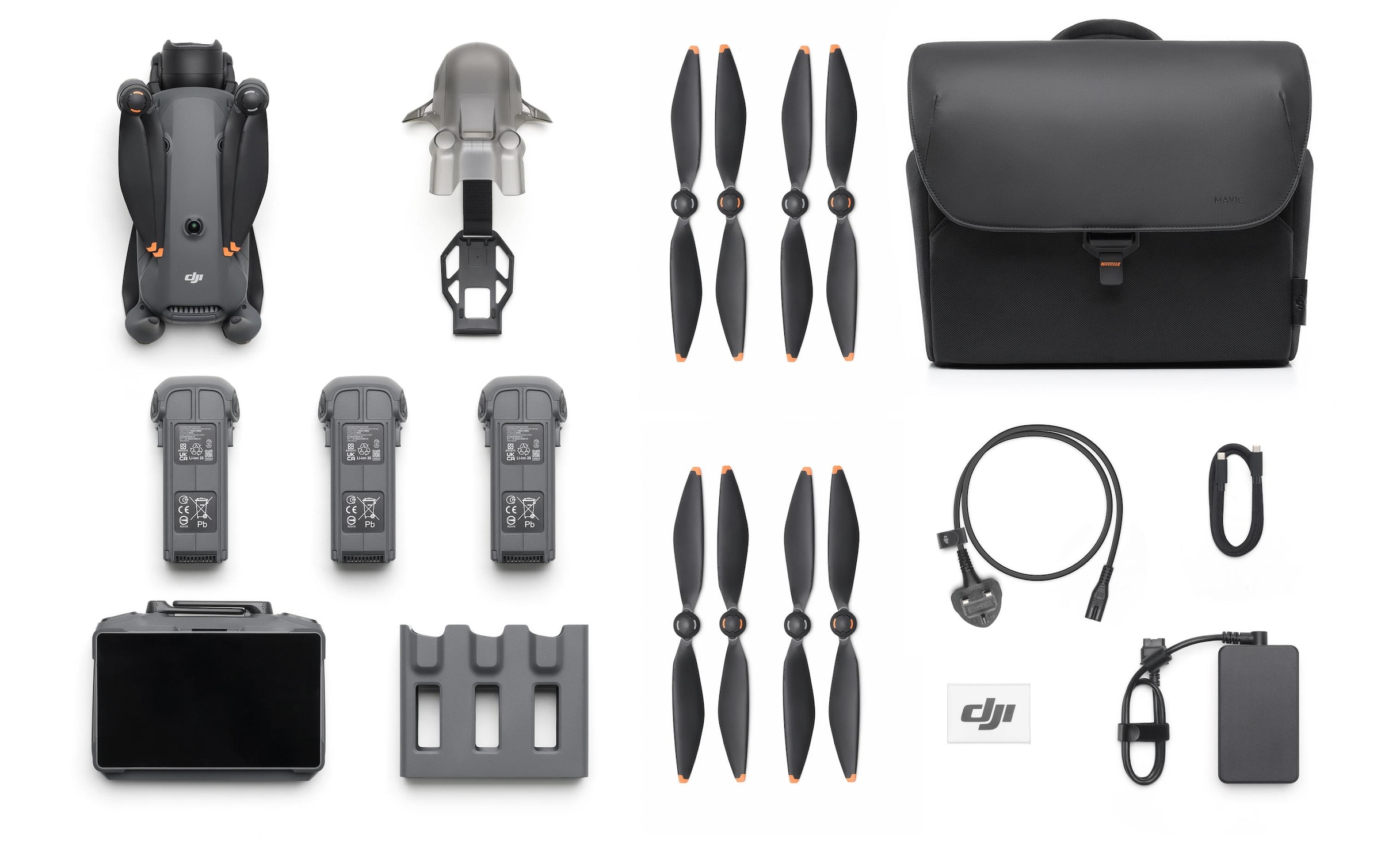 DJI Drohne »Mavic 4 Pro Creator Combo mit DJI RC 2 (C2)«, Bedienung: Fernsteuerung, Frequenzbereich: 2.4/5.8 GHz