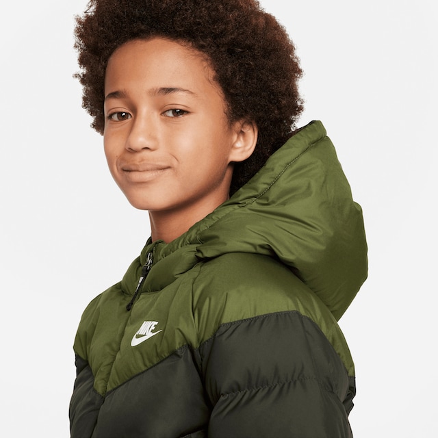 ✵ Nike Sportswear Steppjacke »K NSW SYNFL HD JKT - für Kinder«, mit Kapuze  günstig bestellen | Jelmoli-Versand